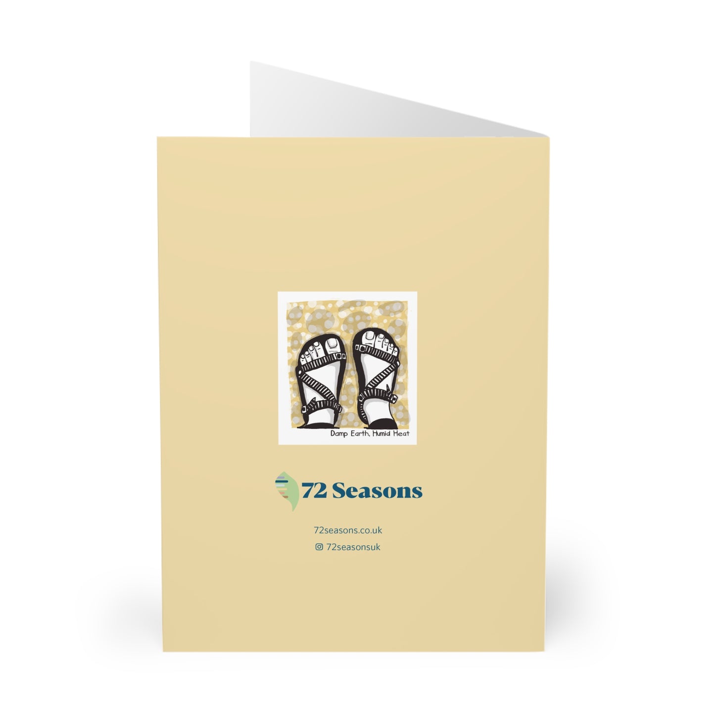Damp Earth, Humid Heat greeting card (5 pack)