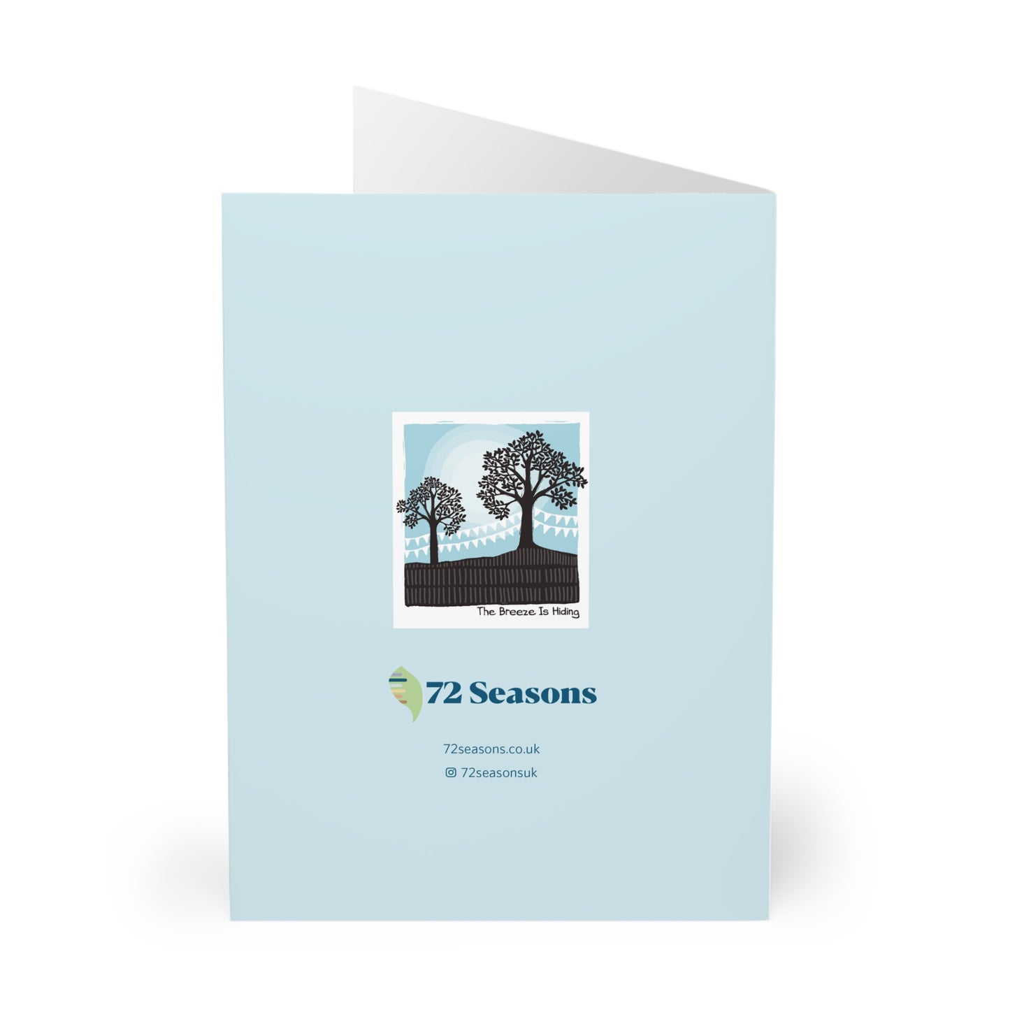 The Breeze Is Hiding greeting card (5 pack)