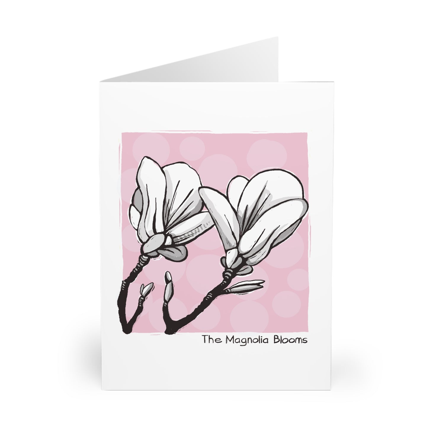 The Magnolia Blooms greeting card (5 pack)