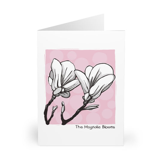 The Magnolia Blooms greeting card (5 pack)