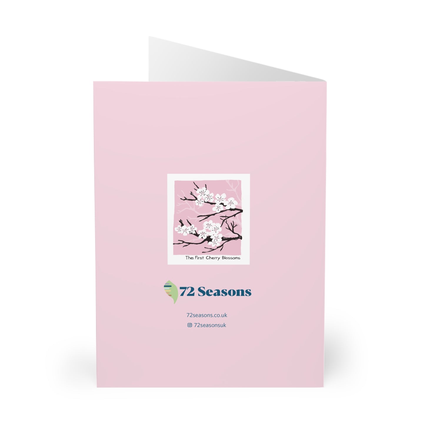 The First Cherry Blossoms greeting card (5 pack)