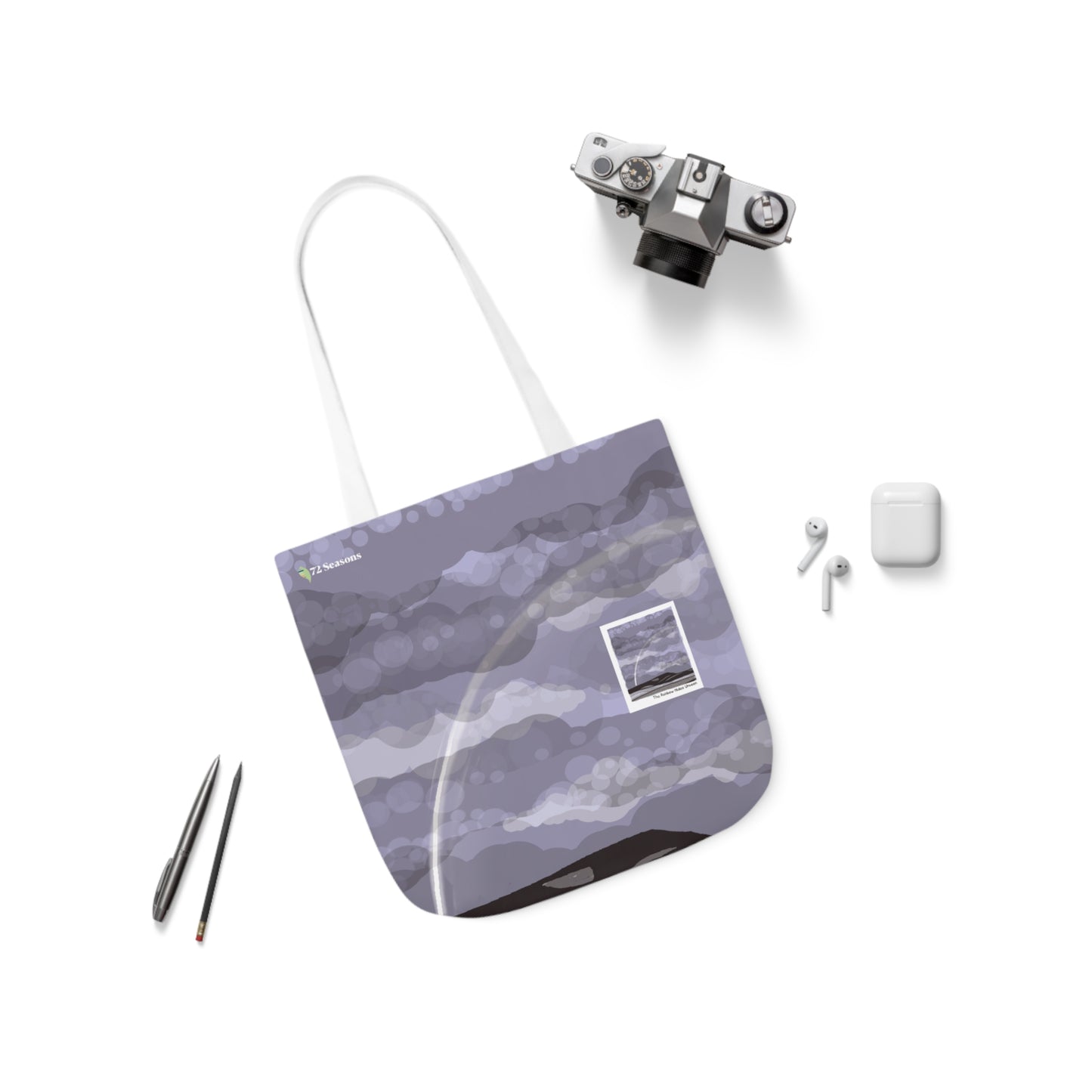 The Rainbow Hides Unseen Canvas Tote Bag
