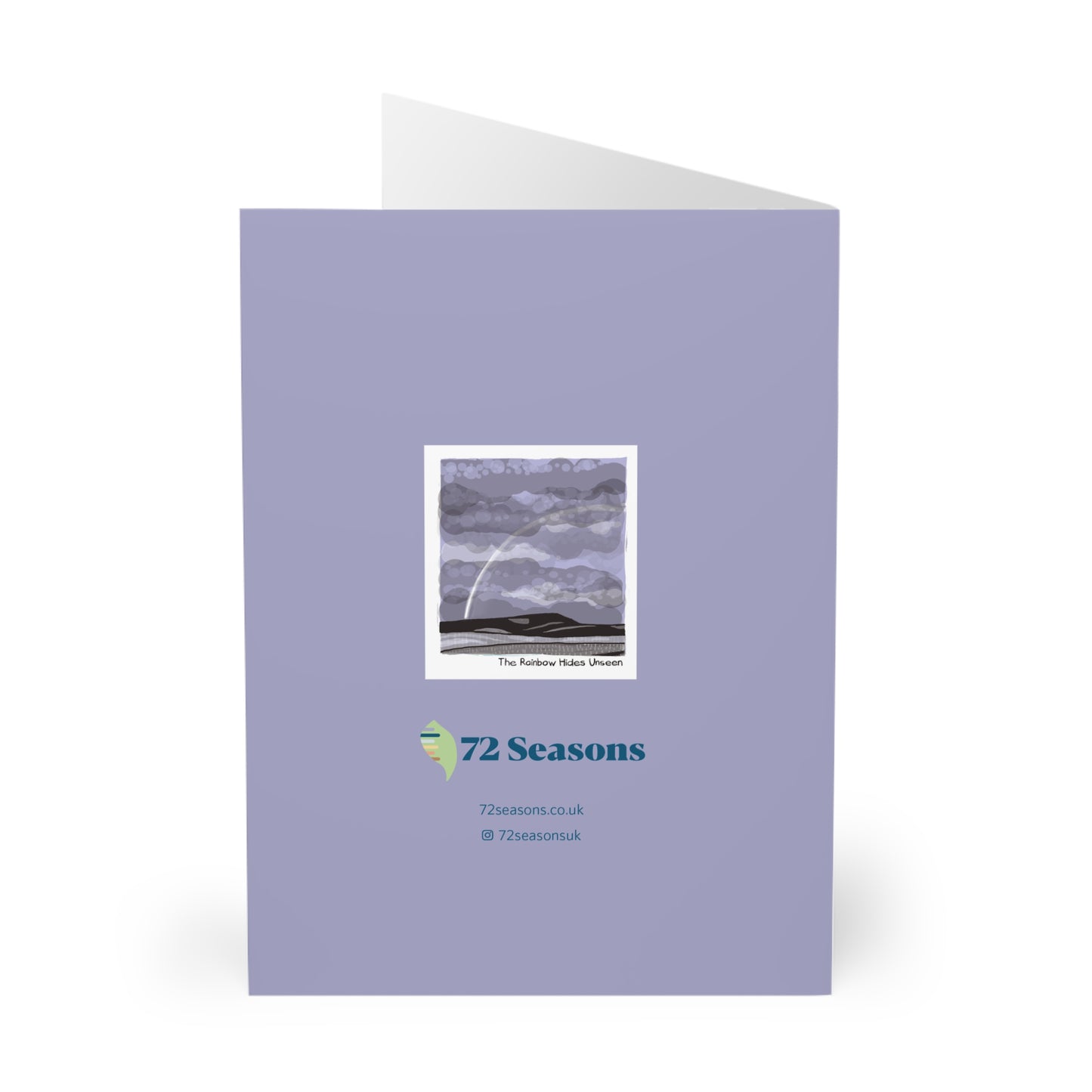 The Rainbow Hides Unseen greeting card (5 pack)