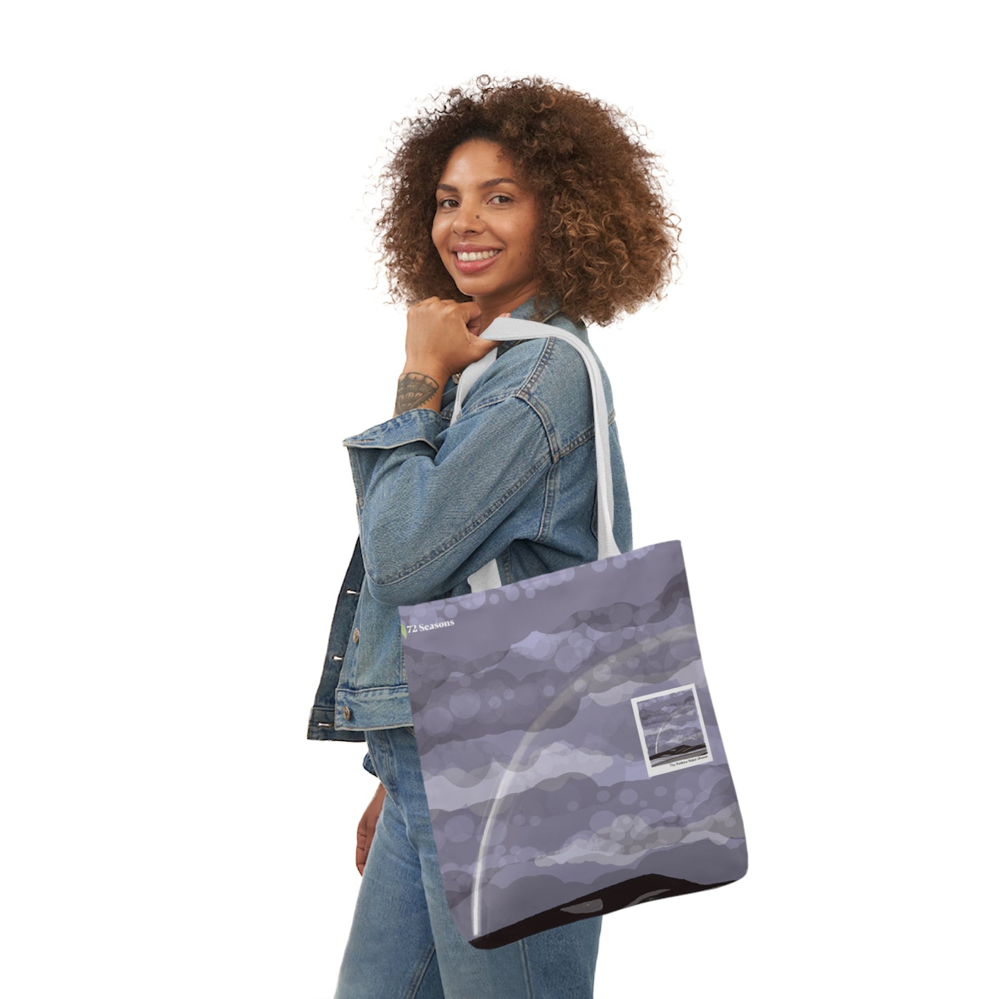The Rainbow Hides Unseen Canvas Tote Bag