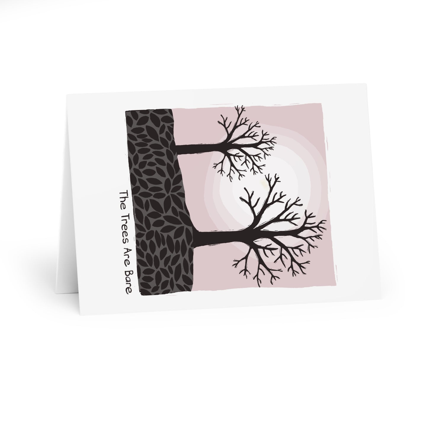 The Trees Are Bare greeting card (5 pack)