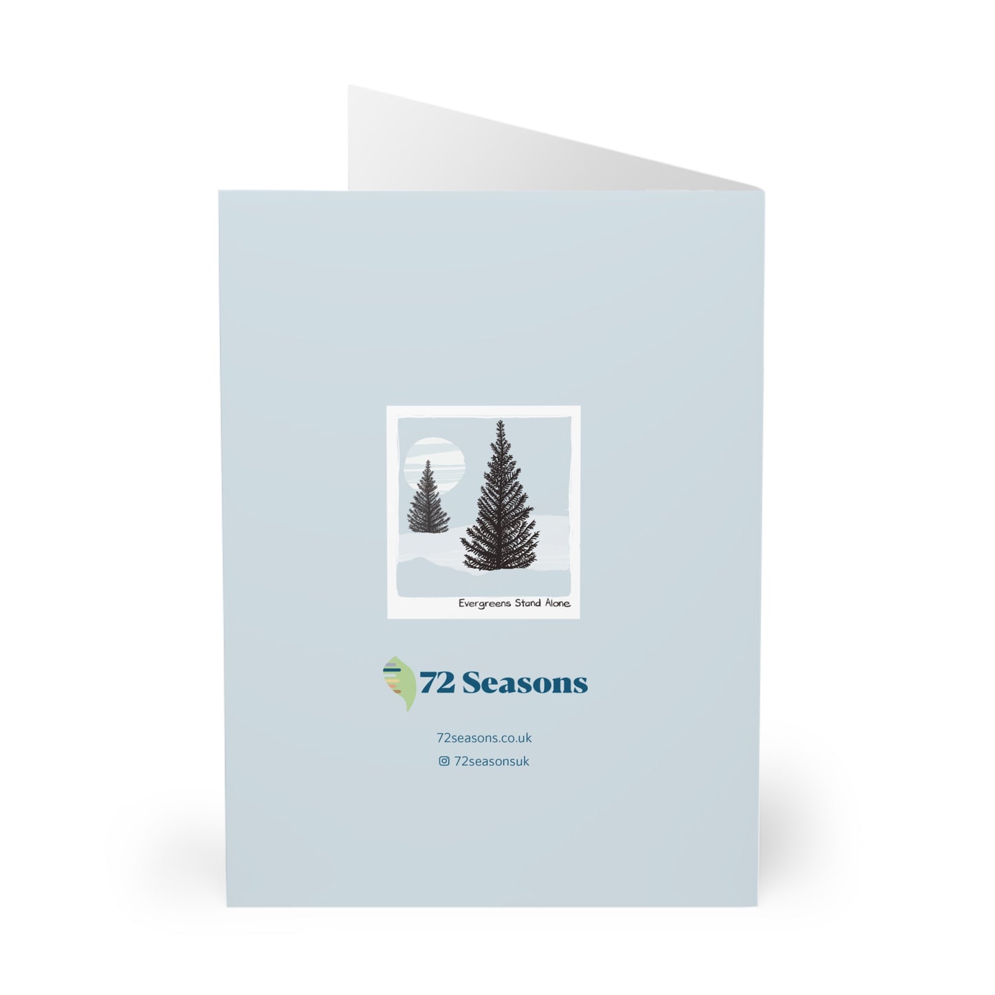 Evergreens Stand Alone greeting card (5 pack)