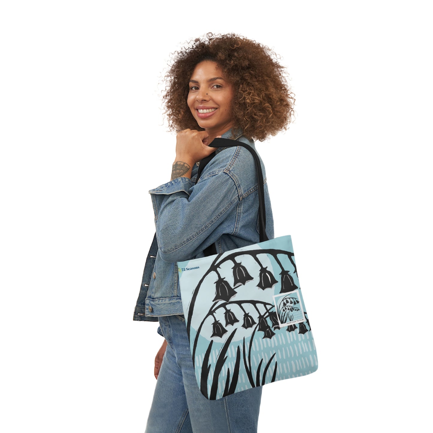 Bluebells Carpet the Woods Canvas Tote Bag