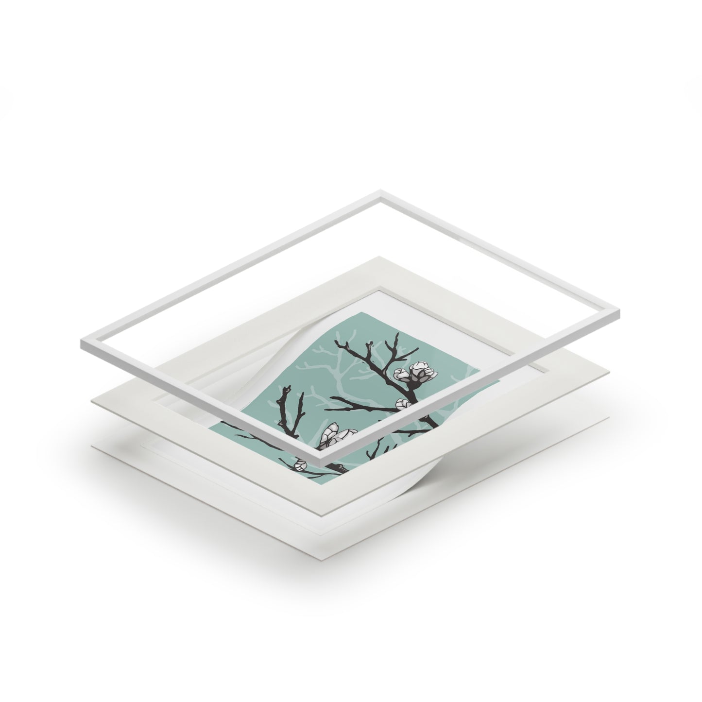 Plants Show Their First Buds Fine Art Print