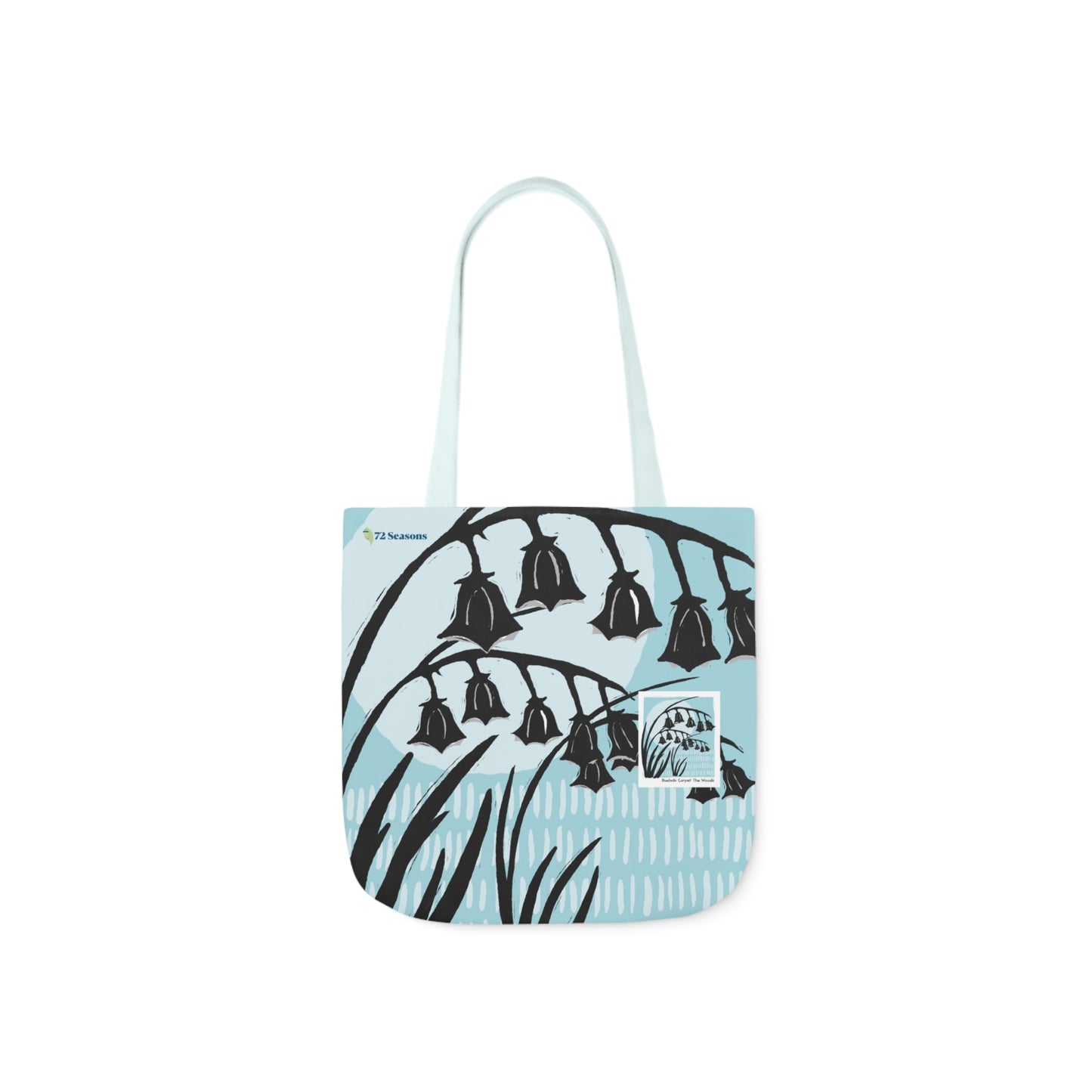 Bluebells Carpet the Woods Canvas Tote Bag