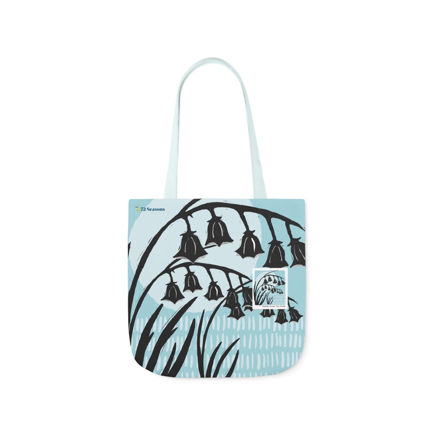 Bluebells Carpet the Woods Canvas Tote Bag