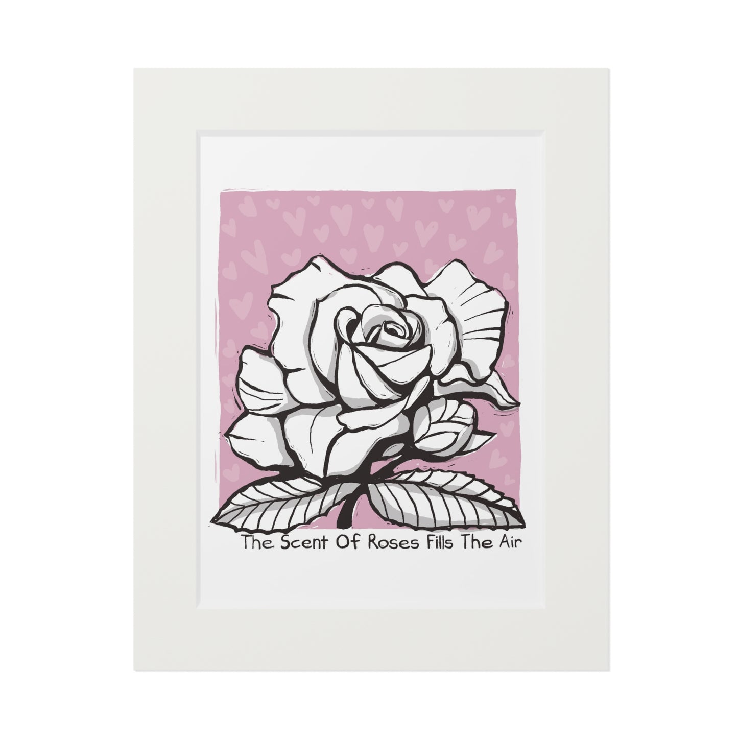 The Scent of Roses Fills The Air Fine Art Print