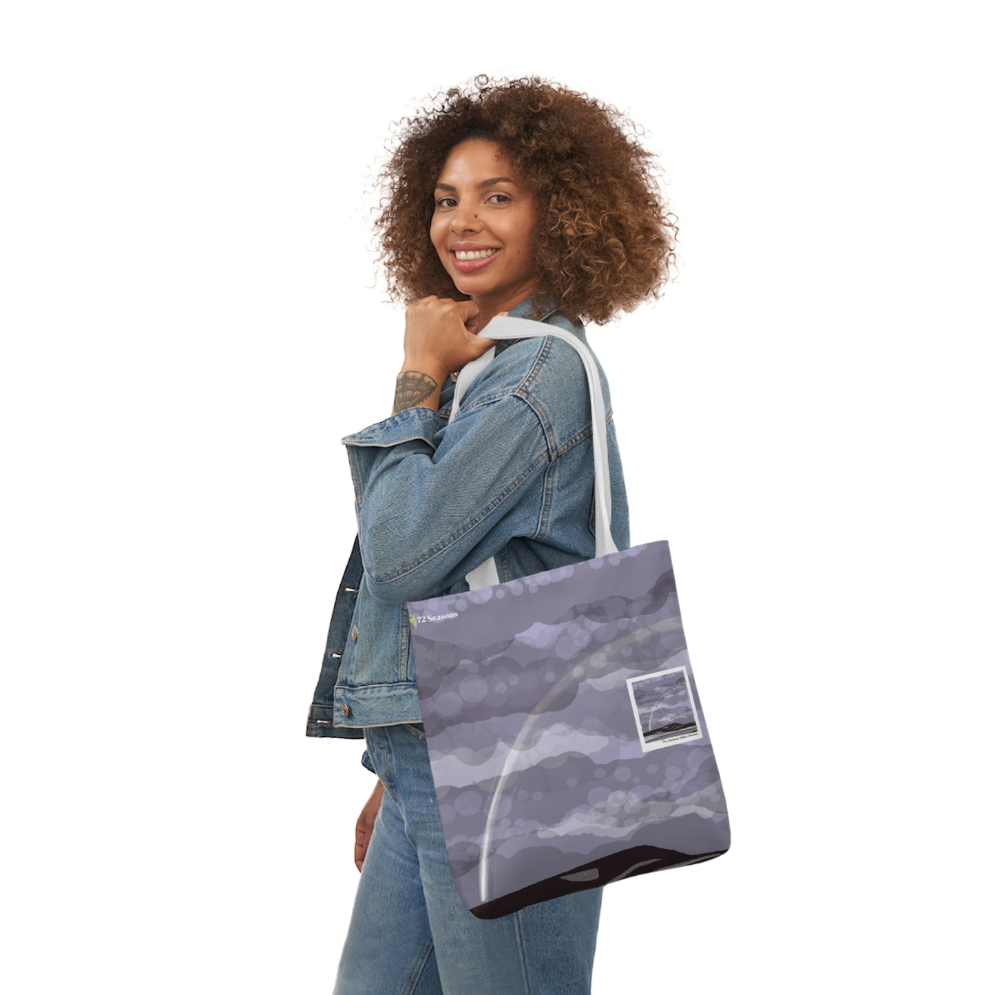The Rainbow Hides Unseen Canvas Tote Bag