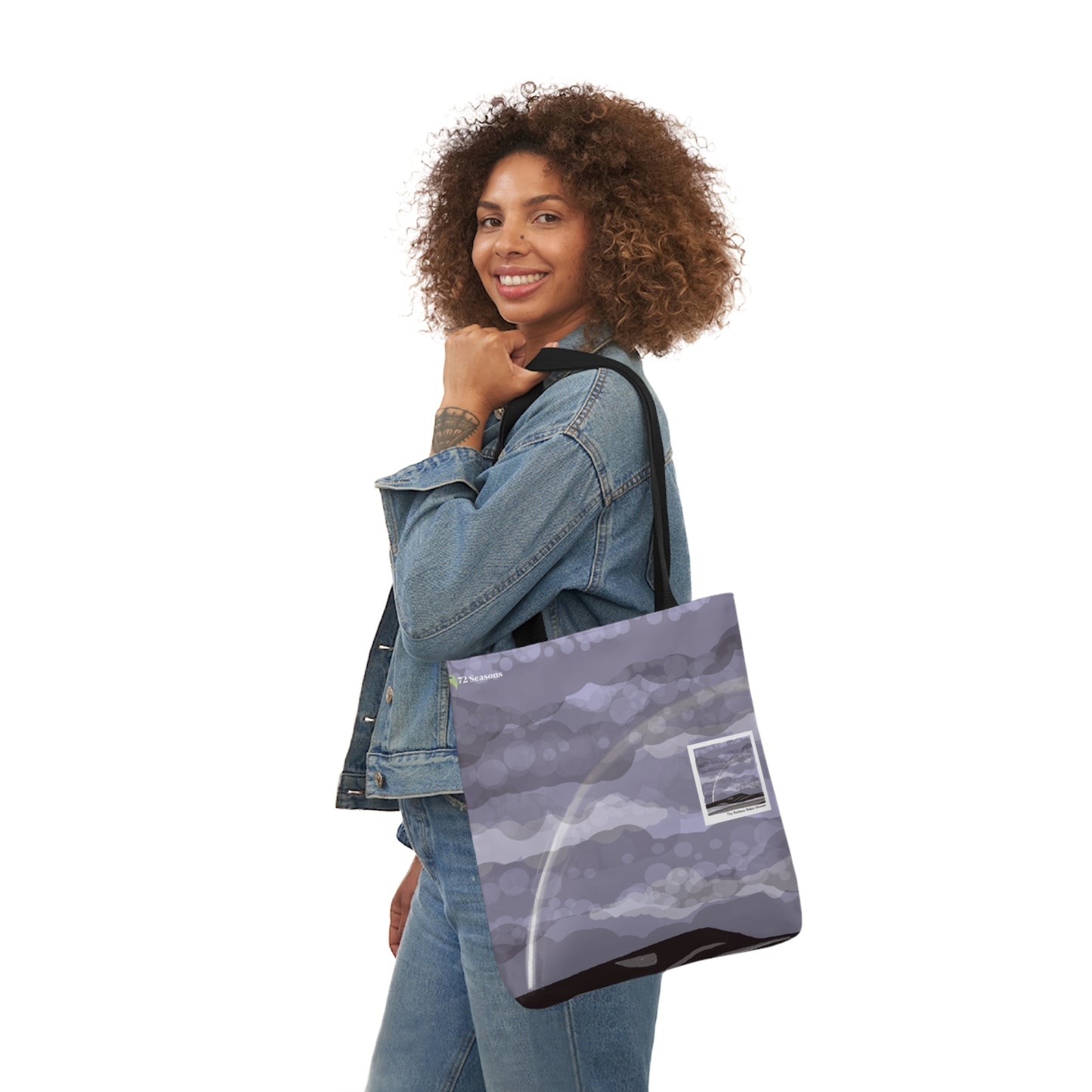 The Rainbow Hides Unseen Canvas Tote Bag