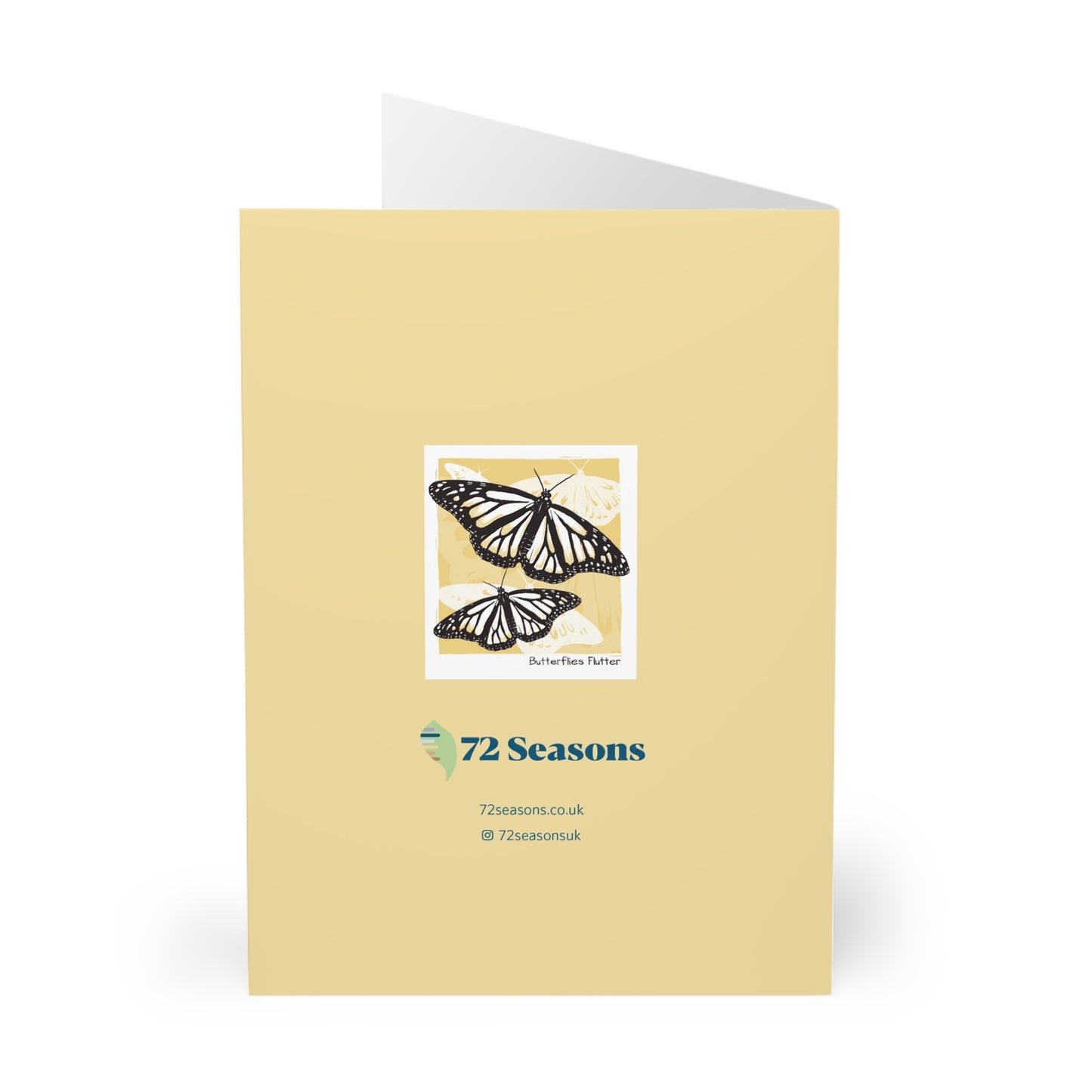 Butterflies Flutter greeting card (5 pack)