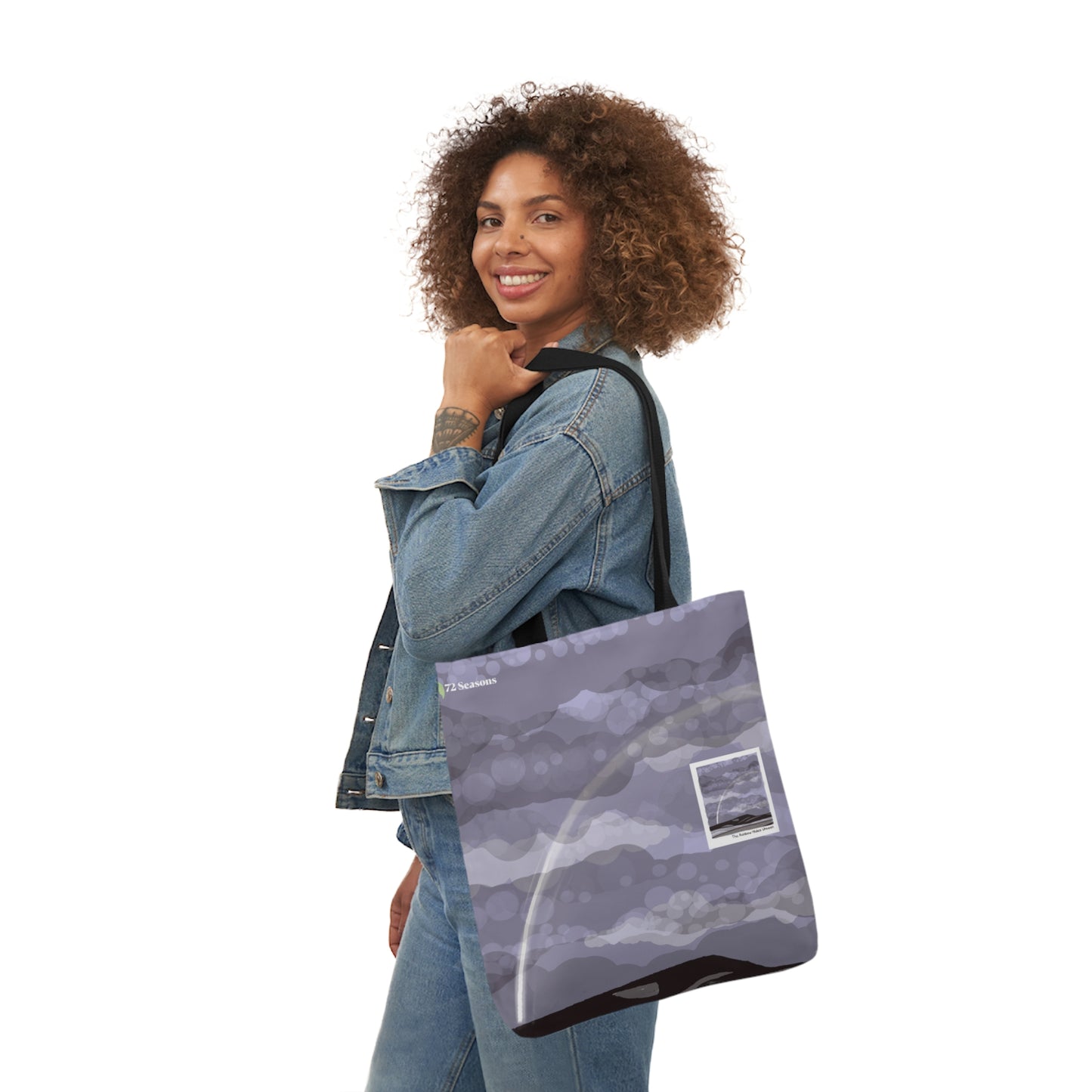 The Rainbow Hides Unseen Canvas Tote Bag