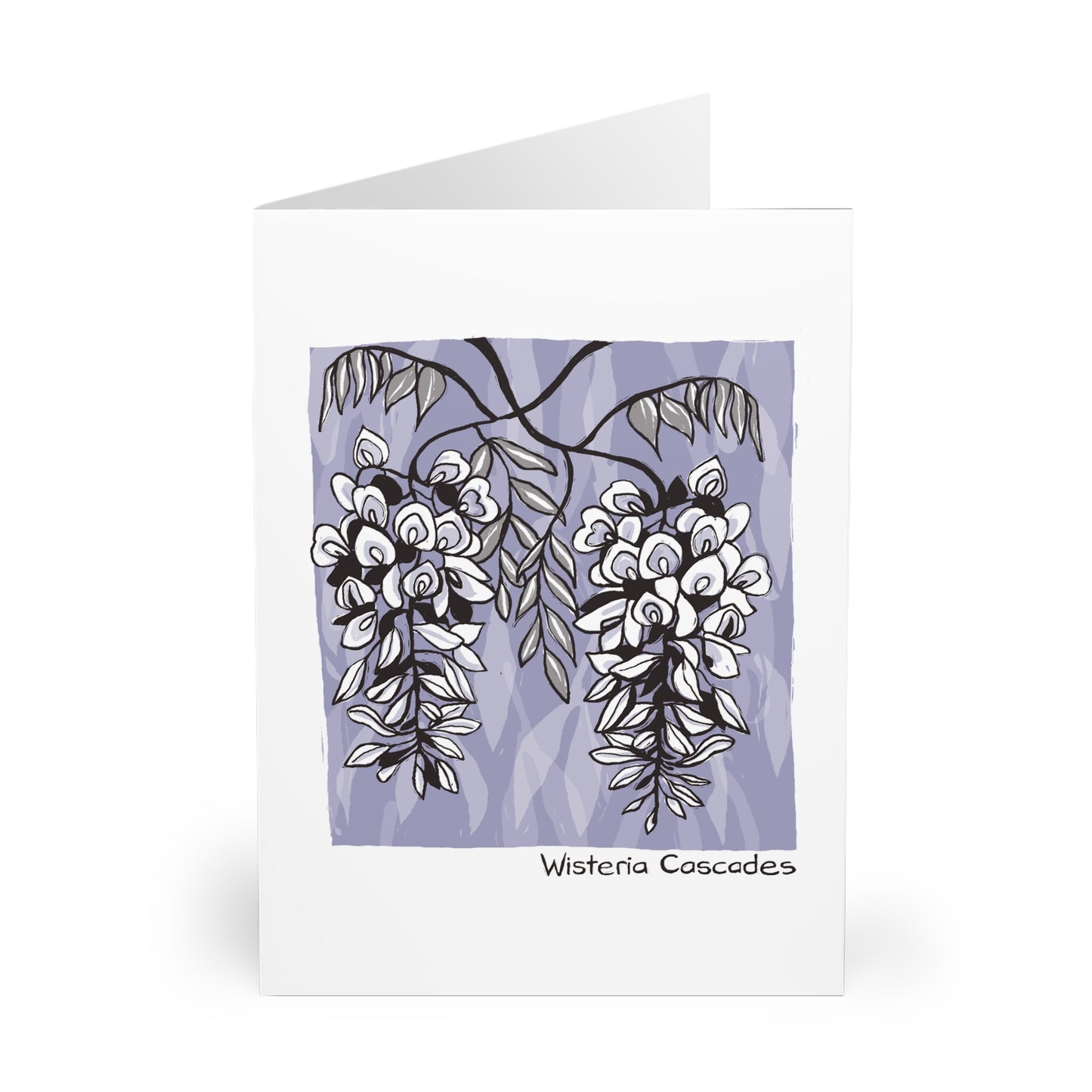 Wisteria Cascades greeting card (5 pack)