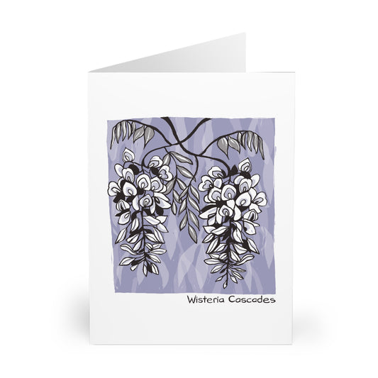 Wisteria Cascades greeting card (5 pack)