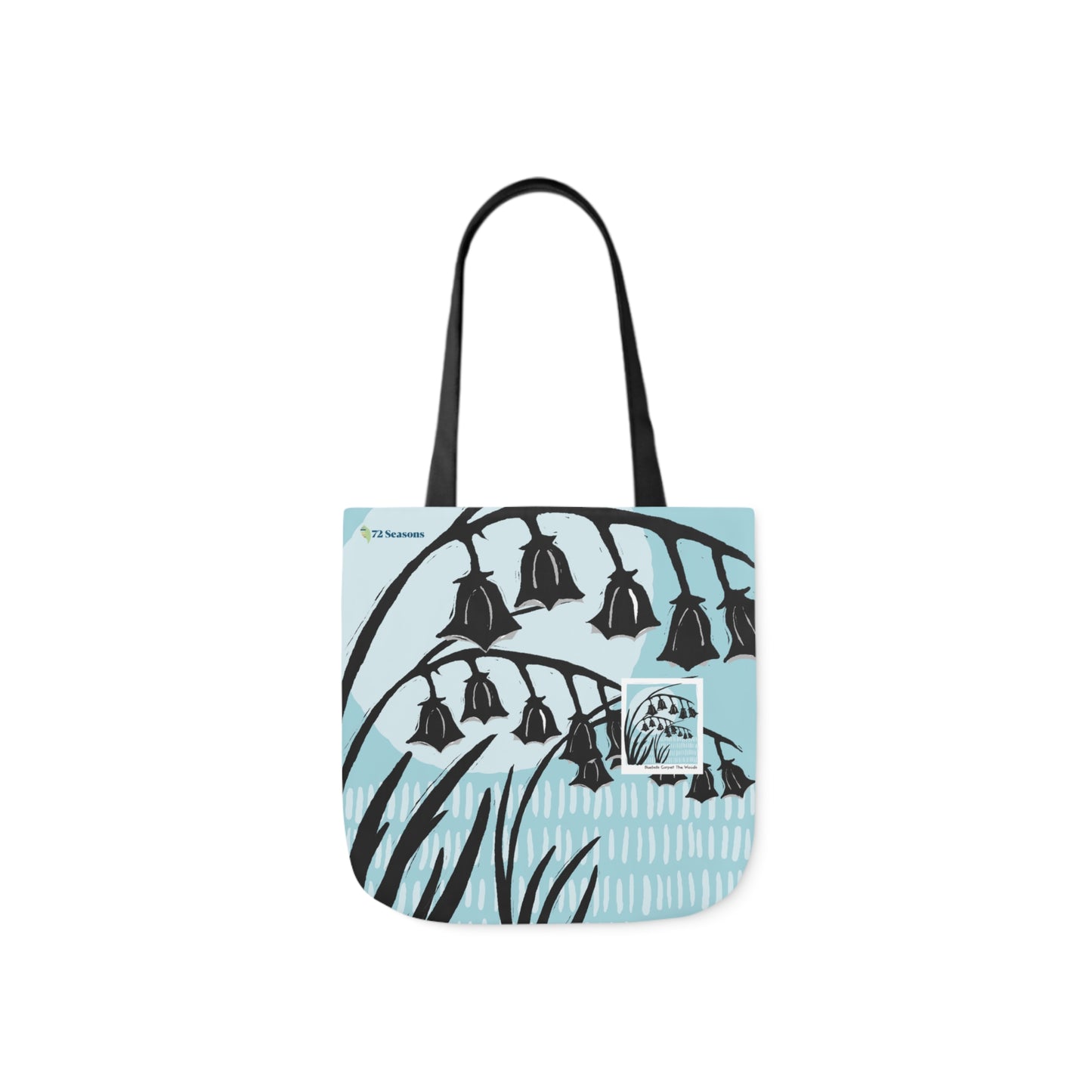 Bluebells Carpet the Woods Canvas Tote Bag