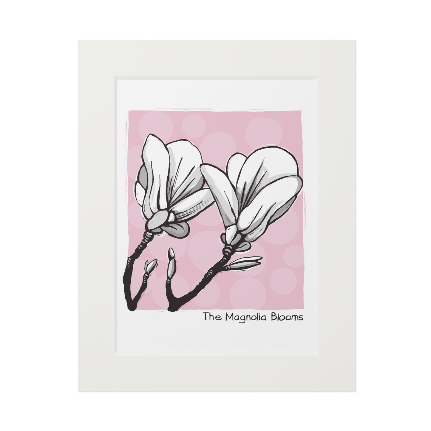 The Magnolia Blooms Fine Art Print