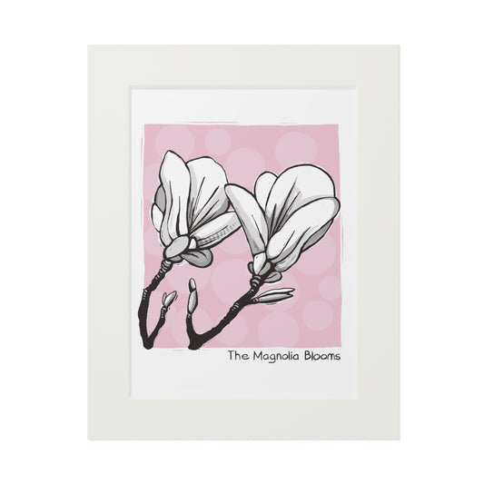 The Magnolia Blooms Fine Art Print