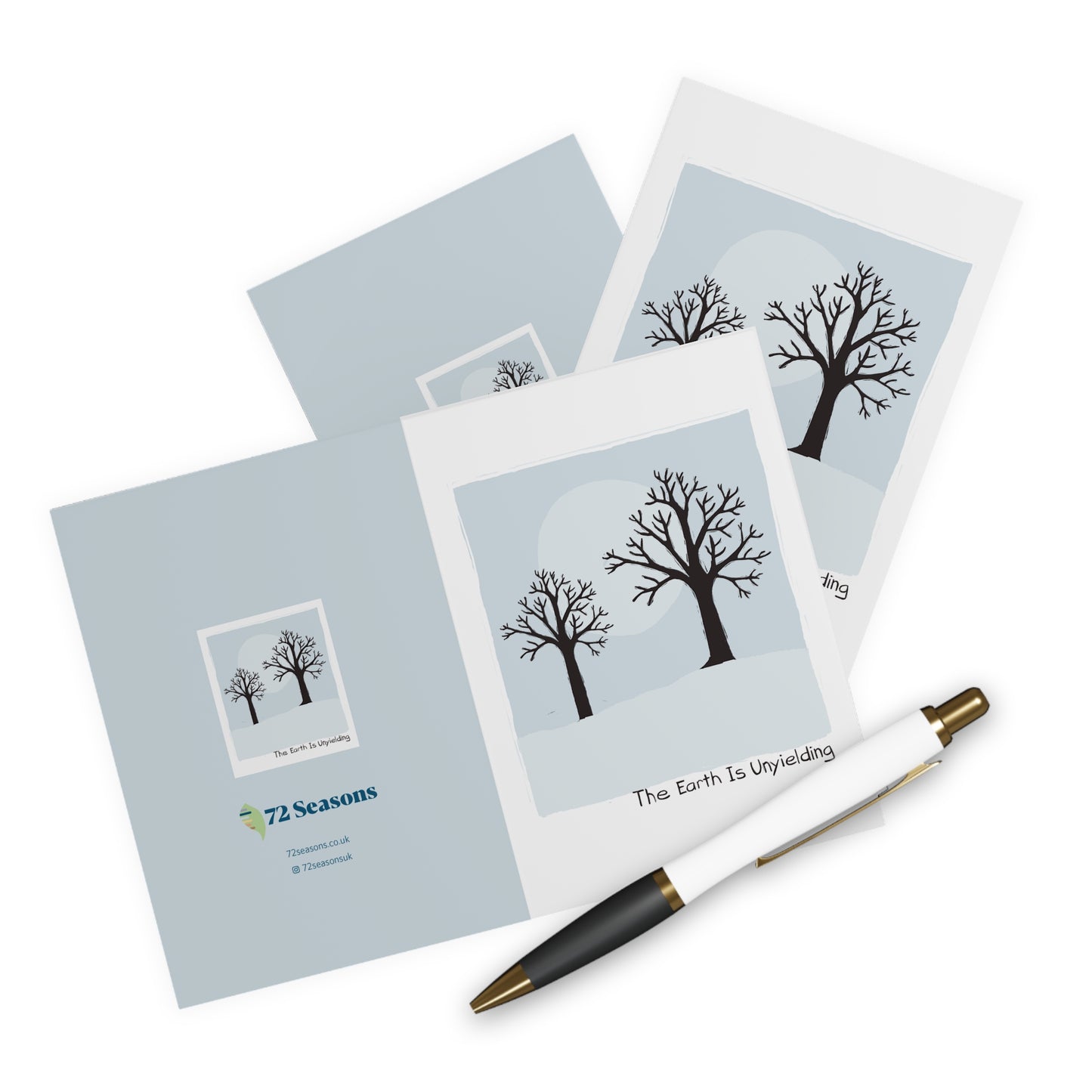 The Earth Is Unyielding greeting card (5 pack)