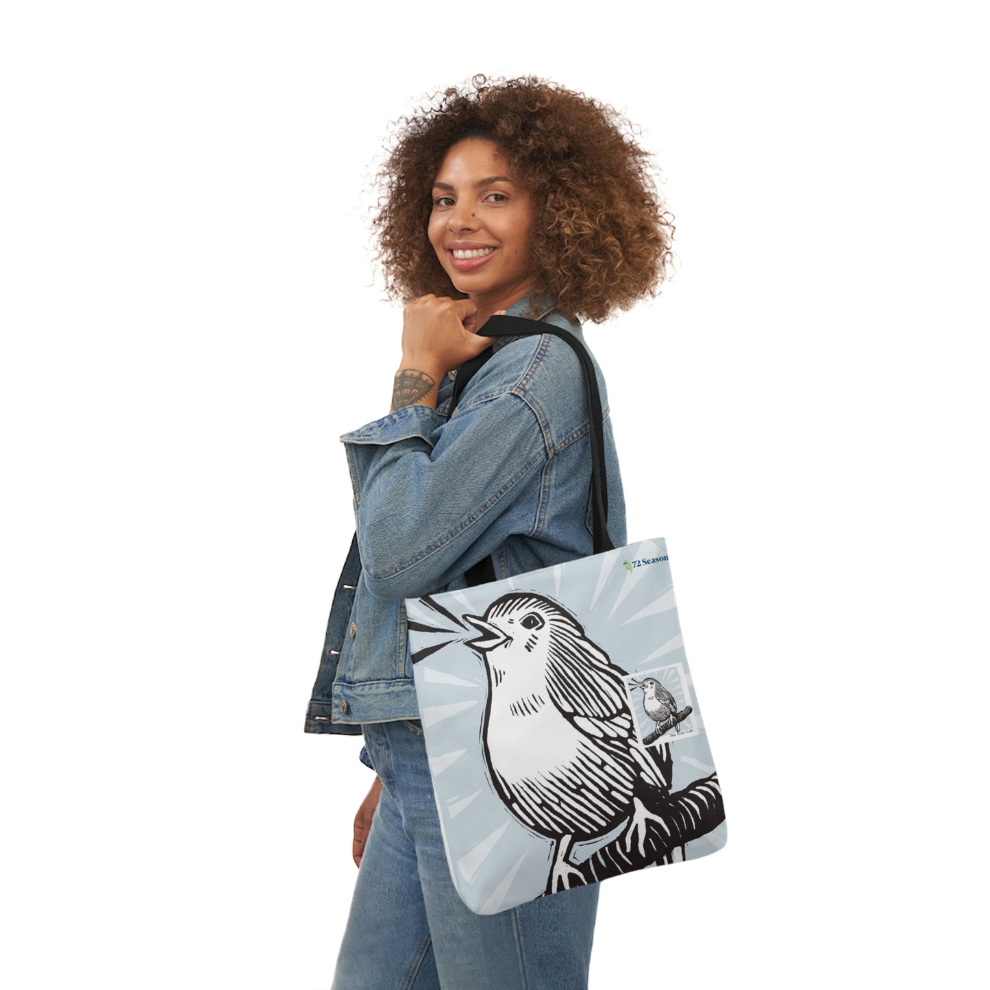 The Robin Calls Canvas Tote Bag