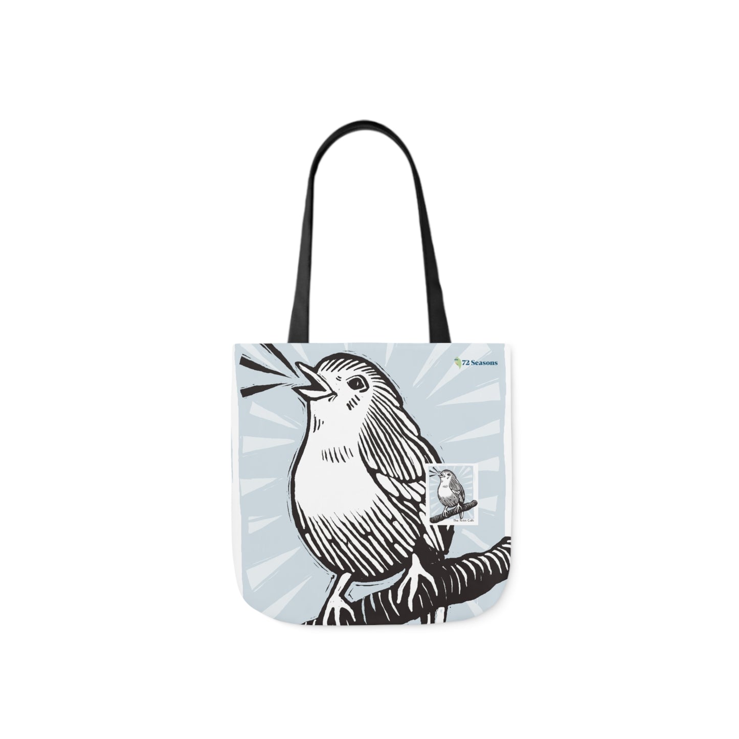 The Robin Calls Canvas Tote Bag