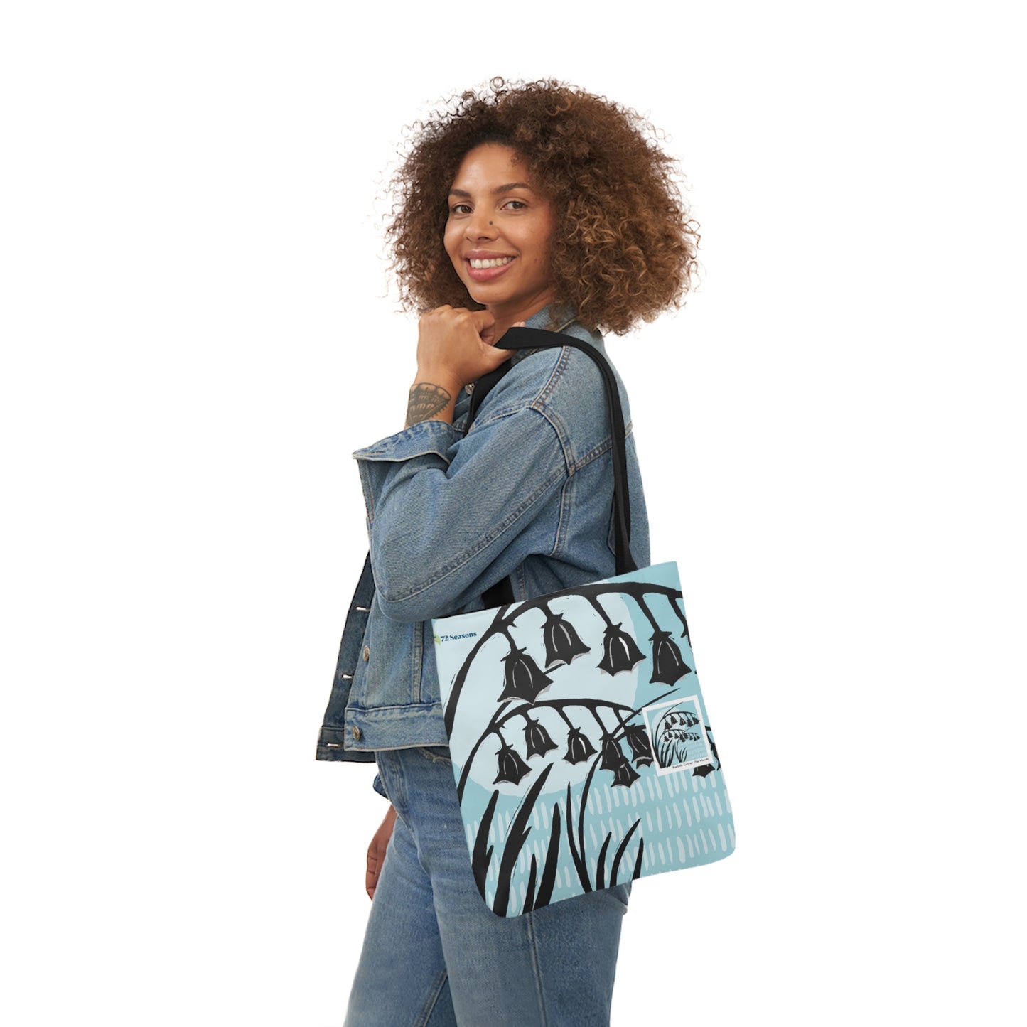 Bluebells Carpet the Woods Canvas Tote Bag