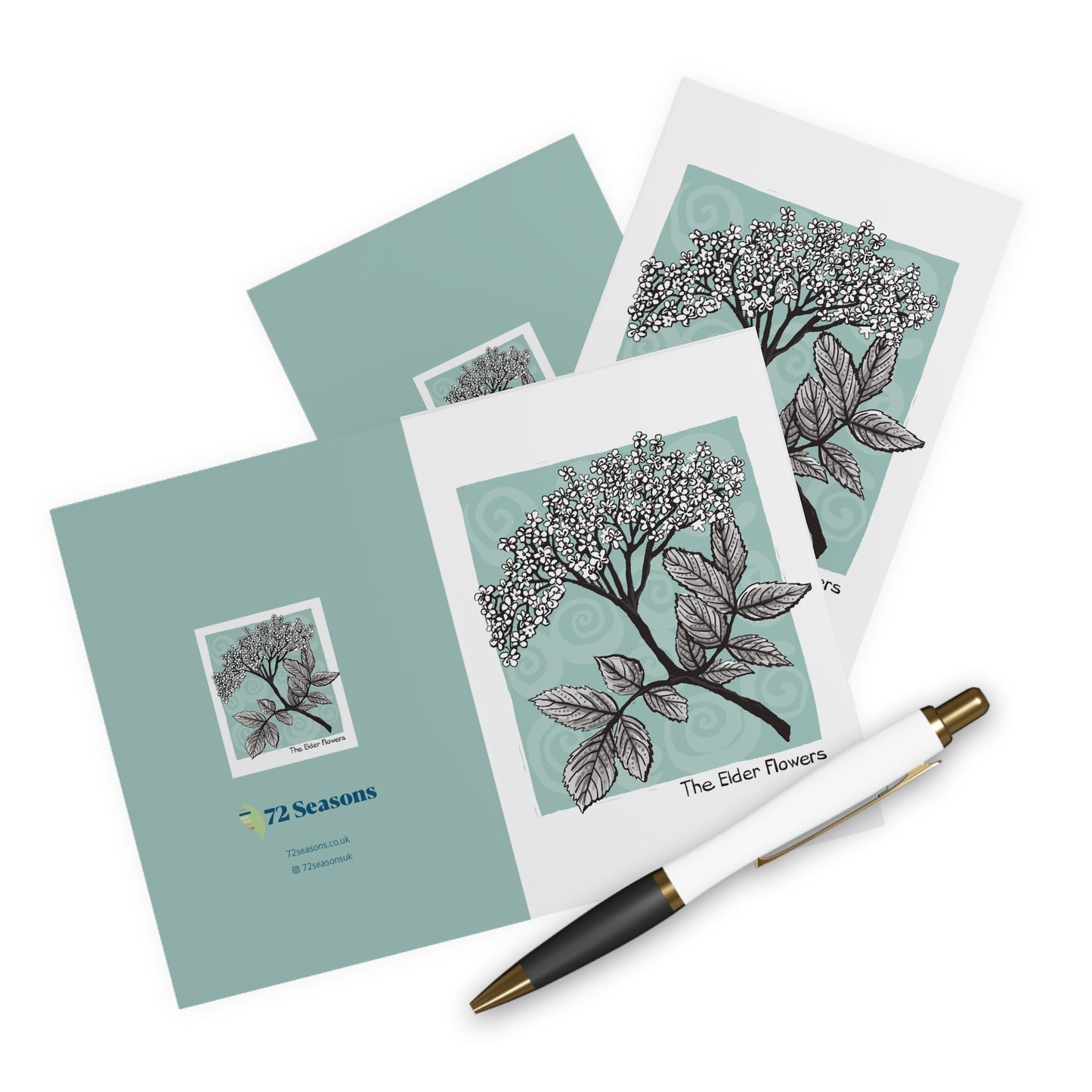 The Elder Flowers greeting card (5 pack)