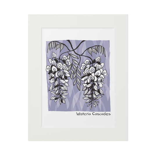 Wisteria Cascades Fine Art Print