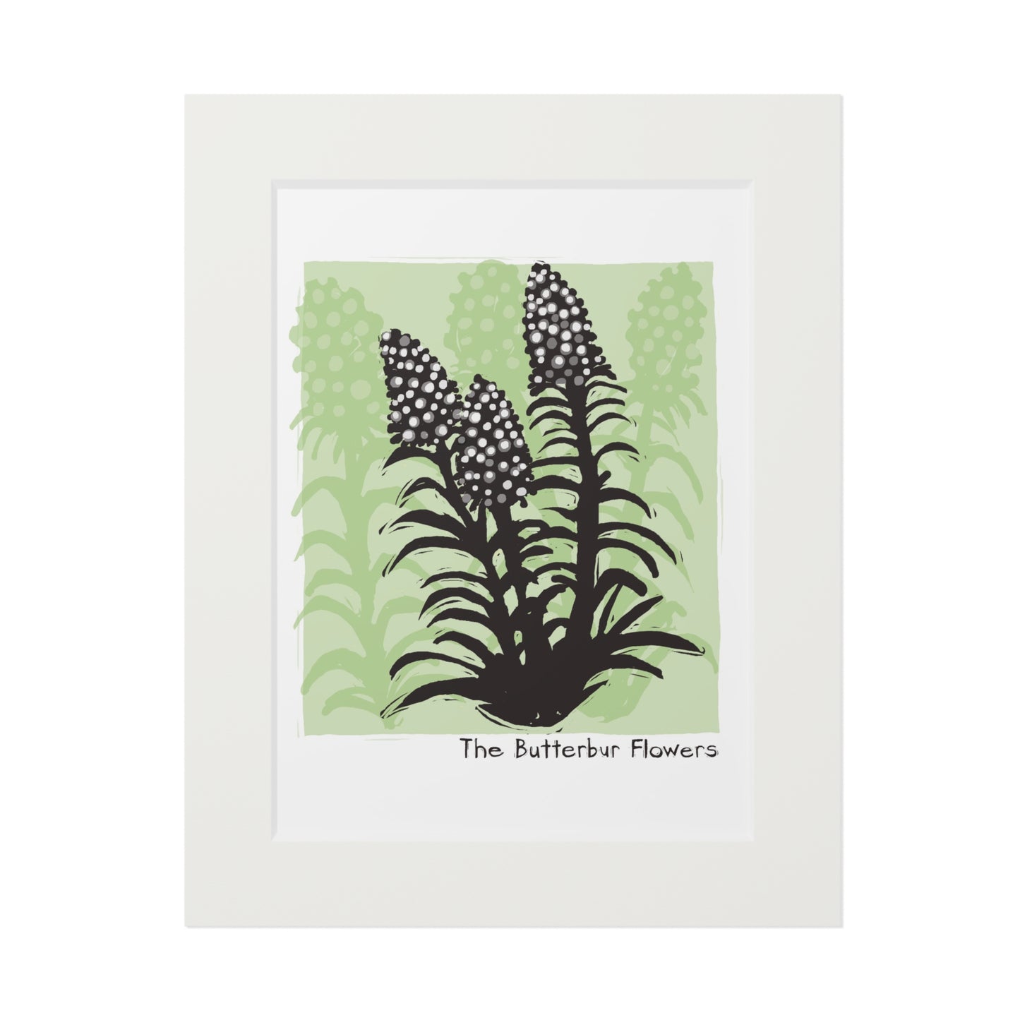 The Butterbur Flowers Fine Art Print