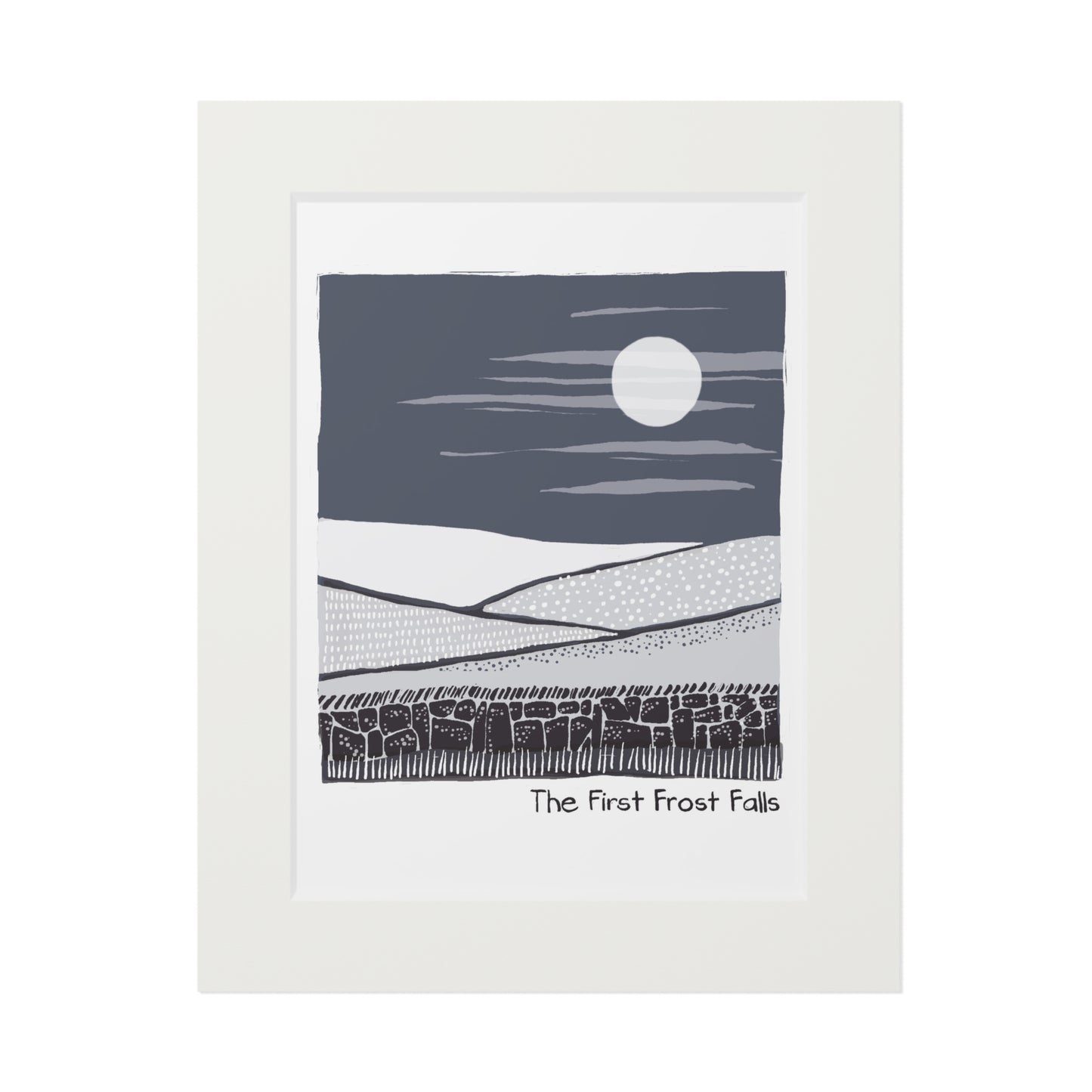 The First Frost Falls Fine Art Print