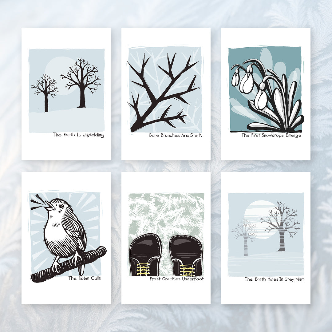 January Postcard Collection