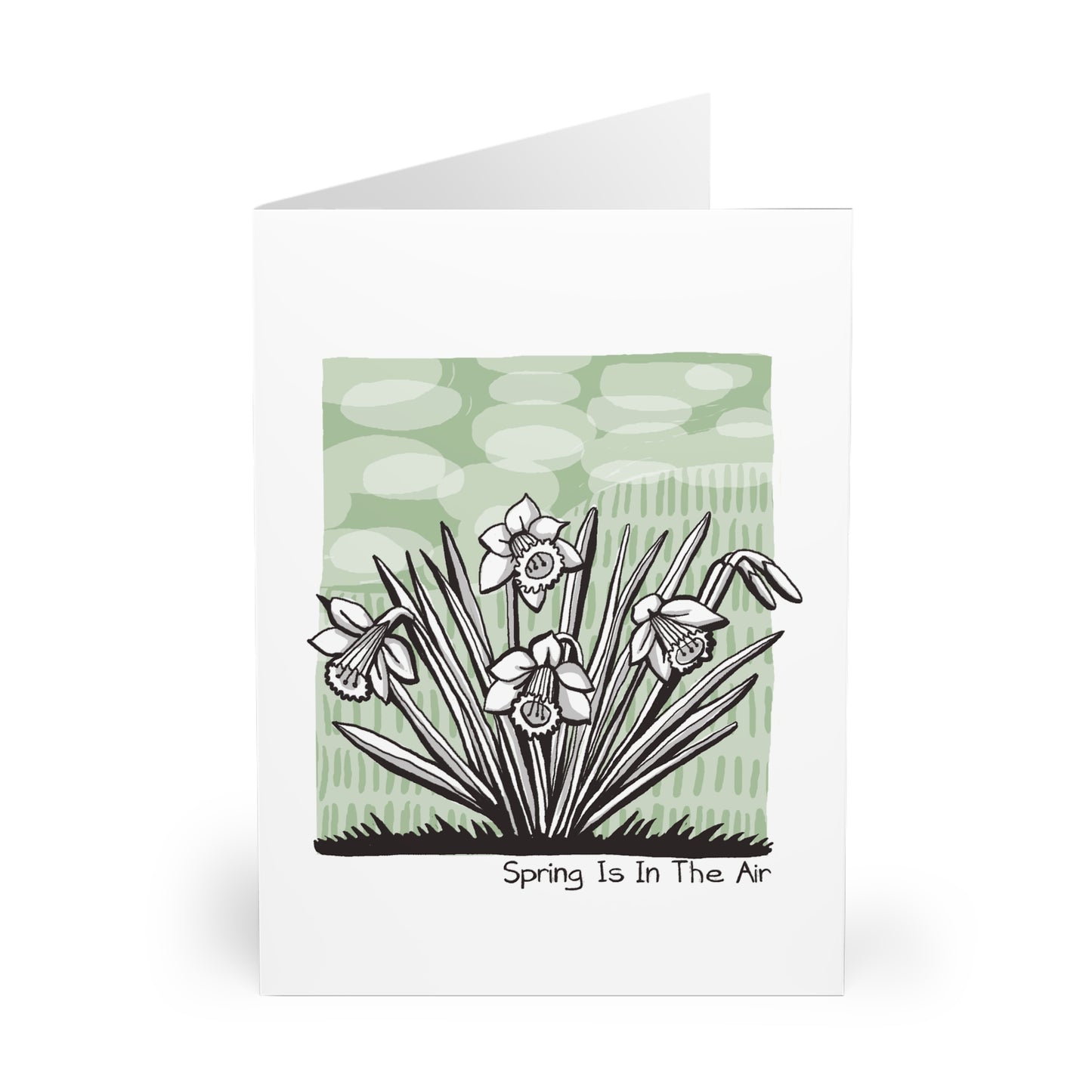 Spring Is In The Air greeting card (5 pack)