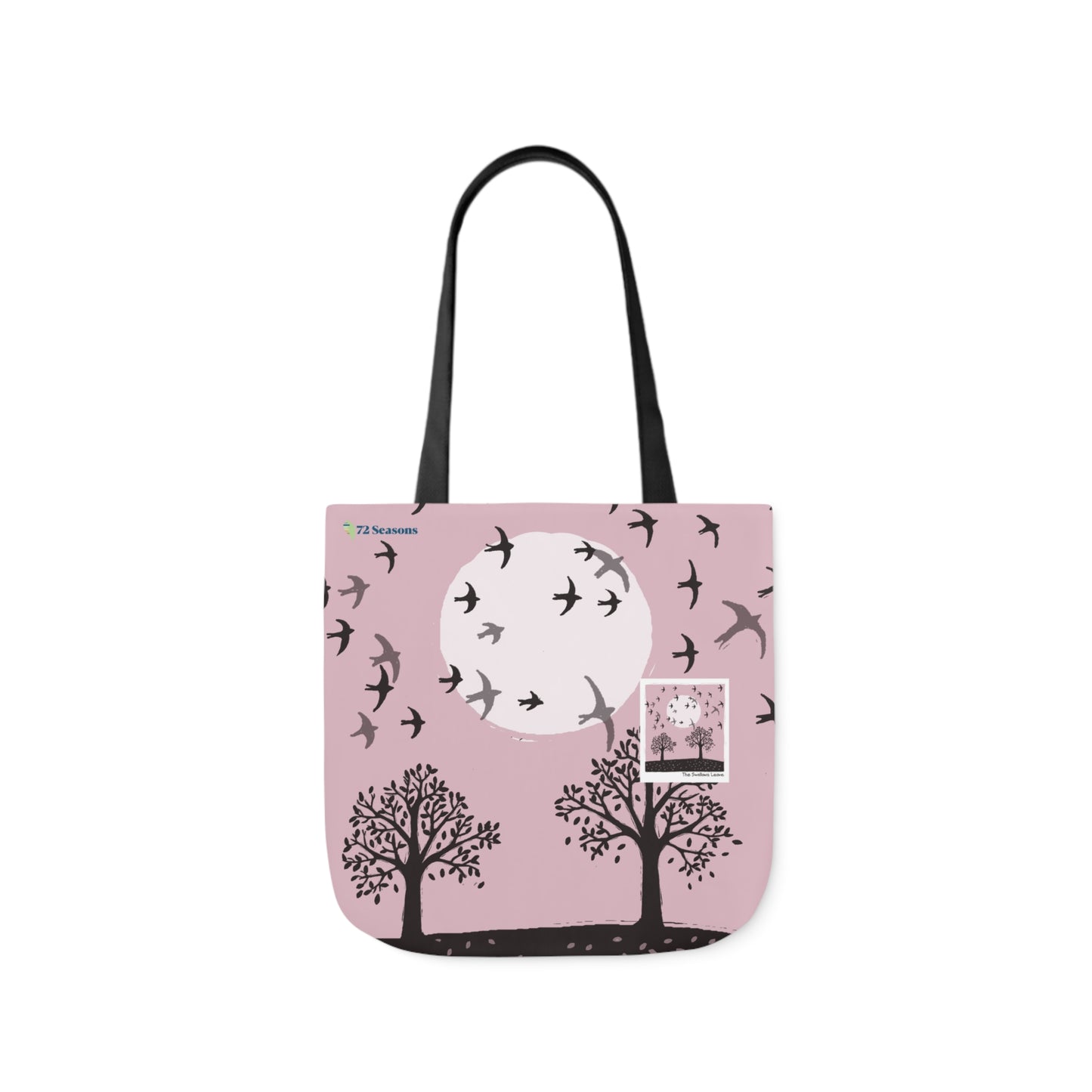 The Swallows Leave Canvas Tote Bag