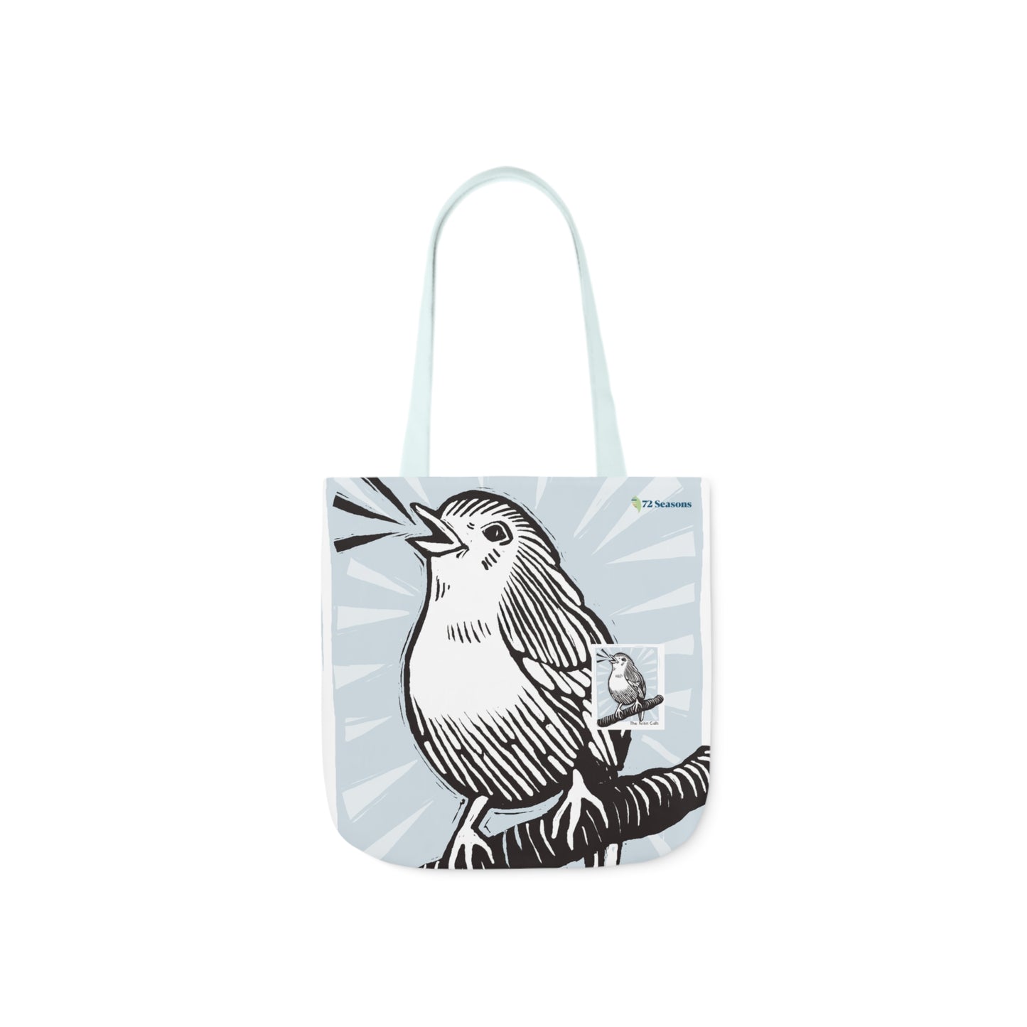 The Robin Calls Canvas Tote Bag