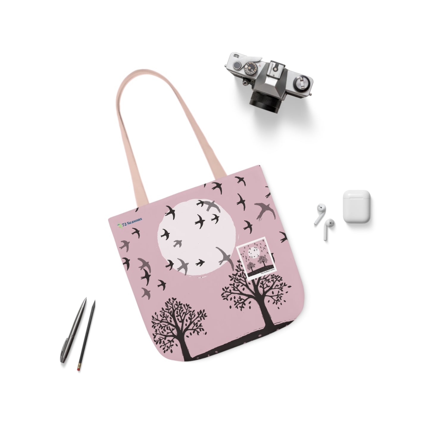 The Swallows Leave Canvas Tote Bag