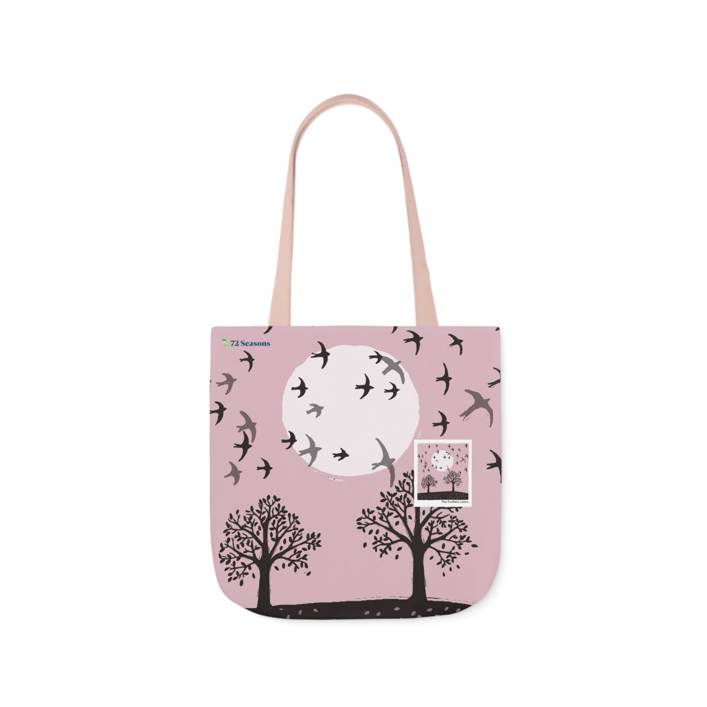 The Swallows Leave Canvas Tote Bag