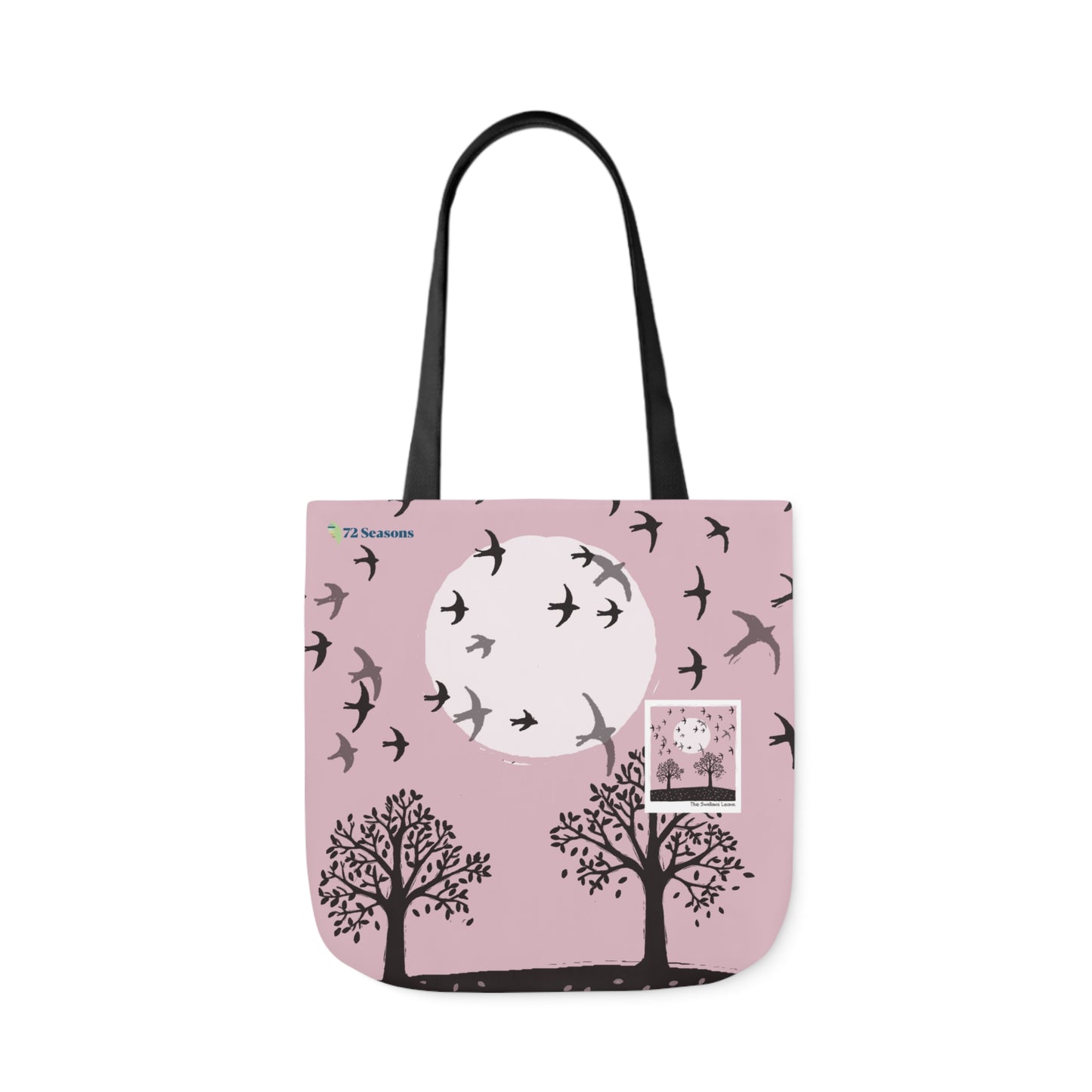 The Swallows Leave Canvas Tote Bag