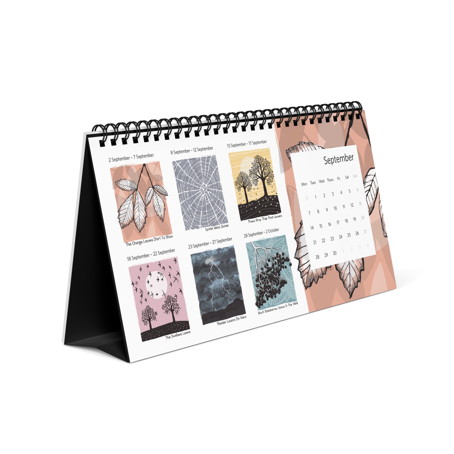 72 Seasons 2026 desk calendar