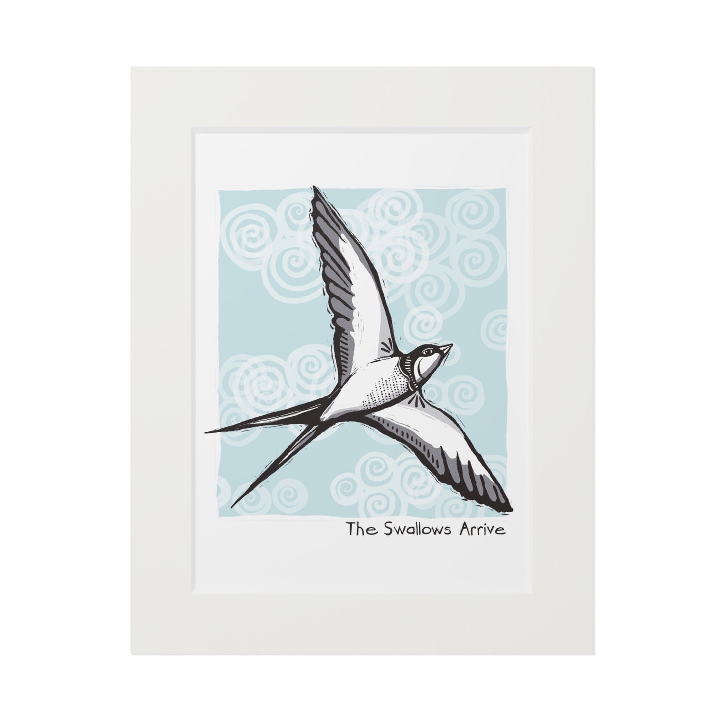 The Swallows Arrive Fine Art Print