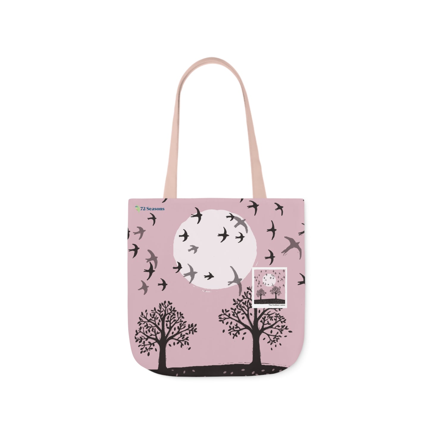 The Swallows Leave Canvas Tote Bag