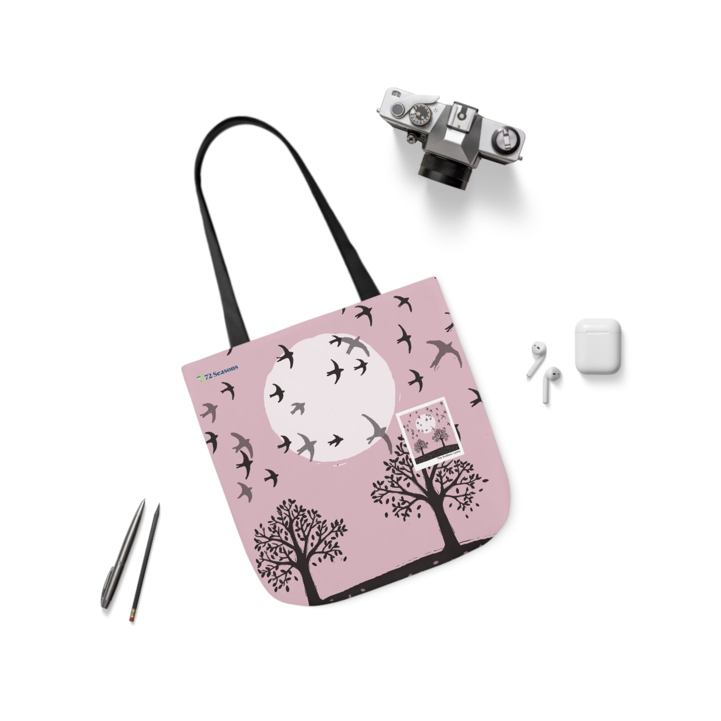 The Swallows Leave Canvas Tote Bag