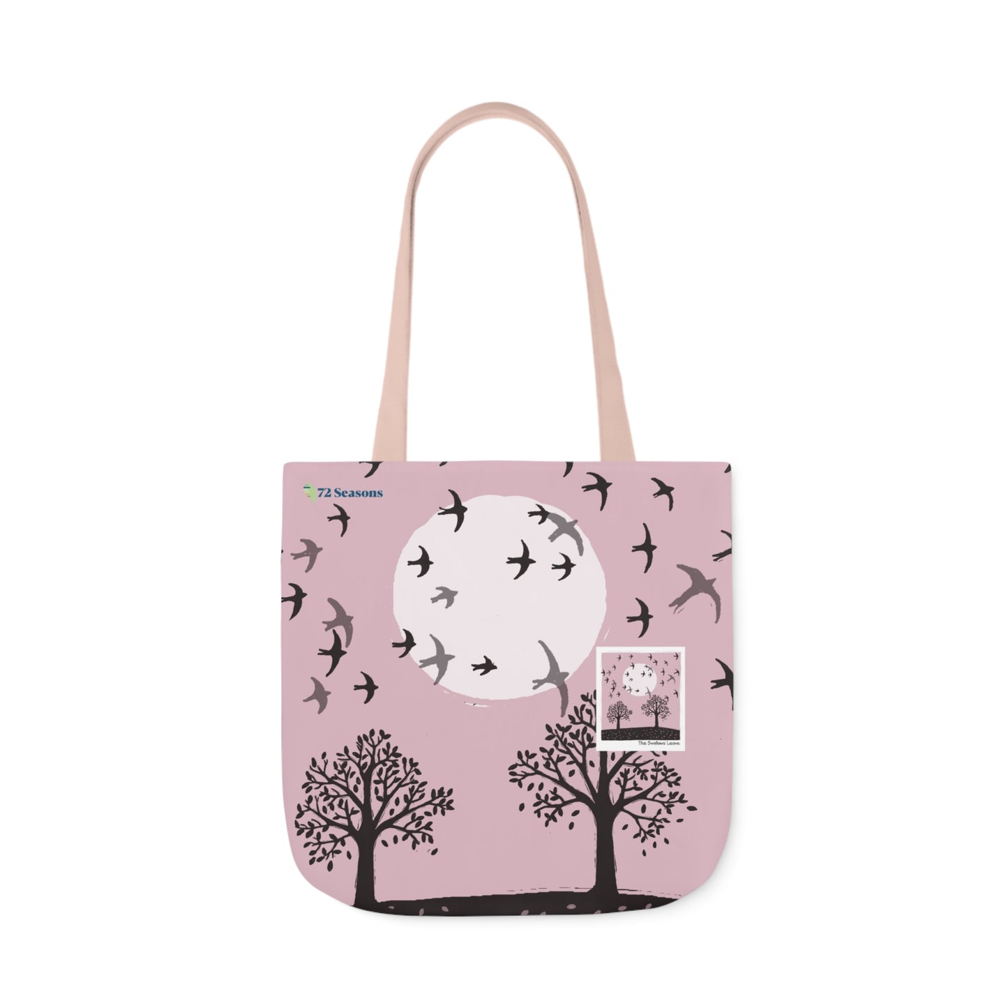 The Swallows Leave Canvas Tote Bag