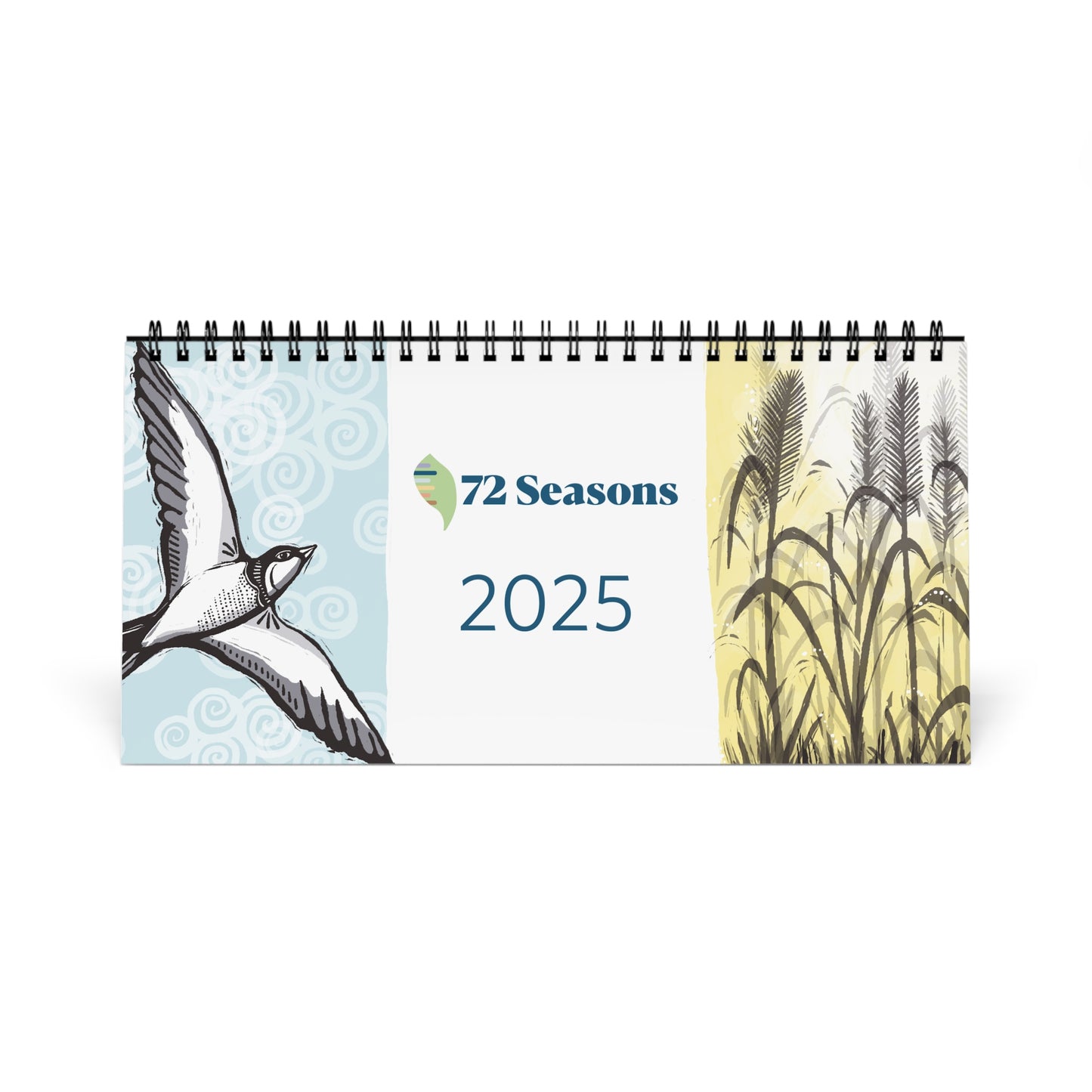 72 Seasons 2025 Desk Calendar