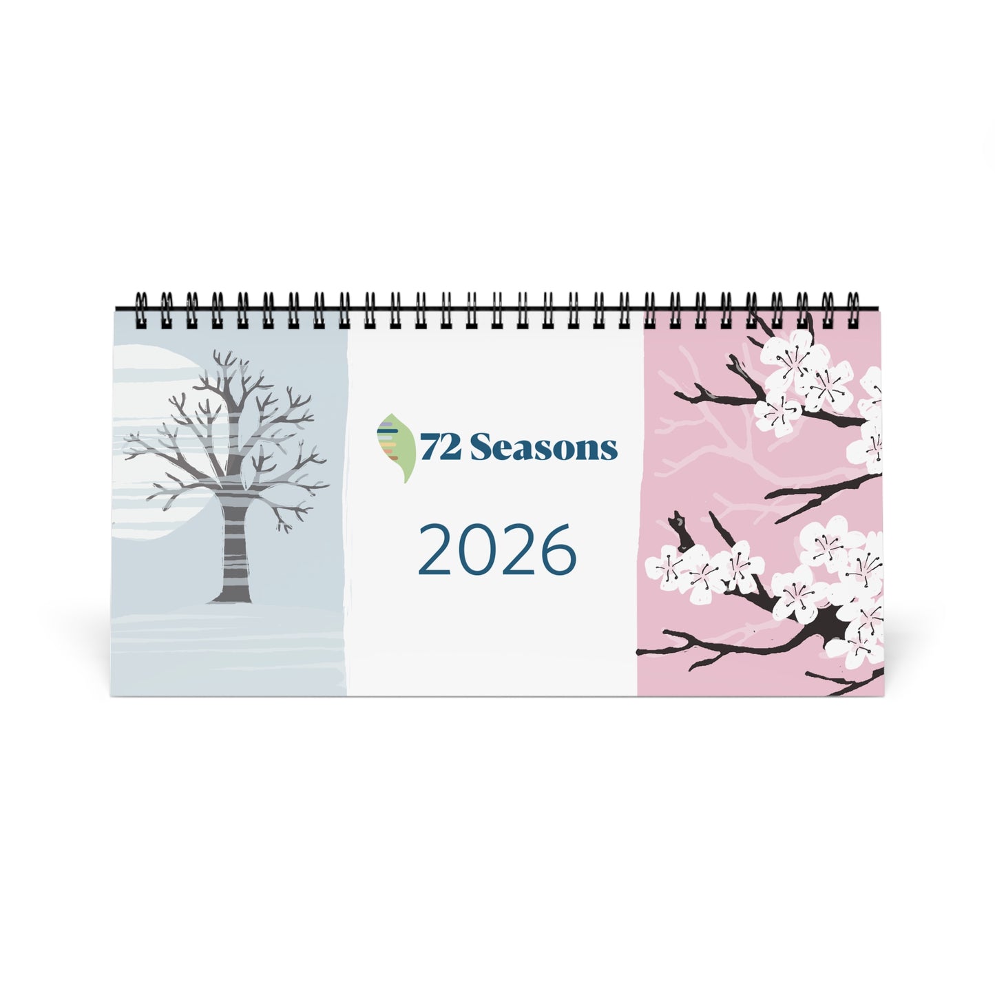 Cover of 72 Seasons 2026 desk calendar