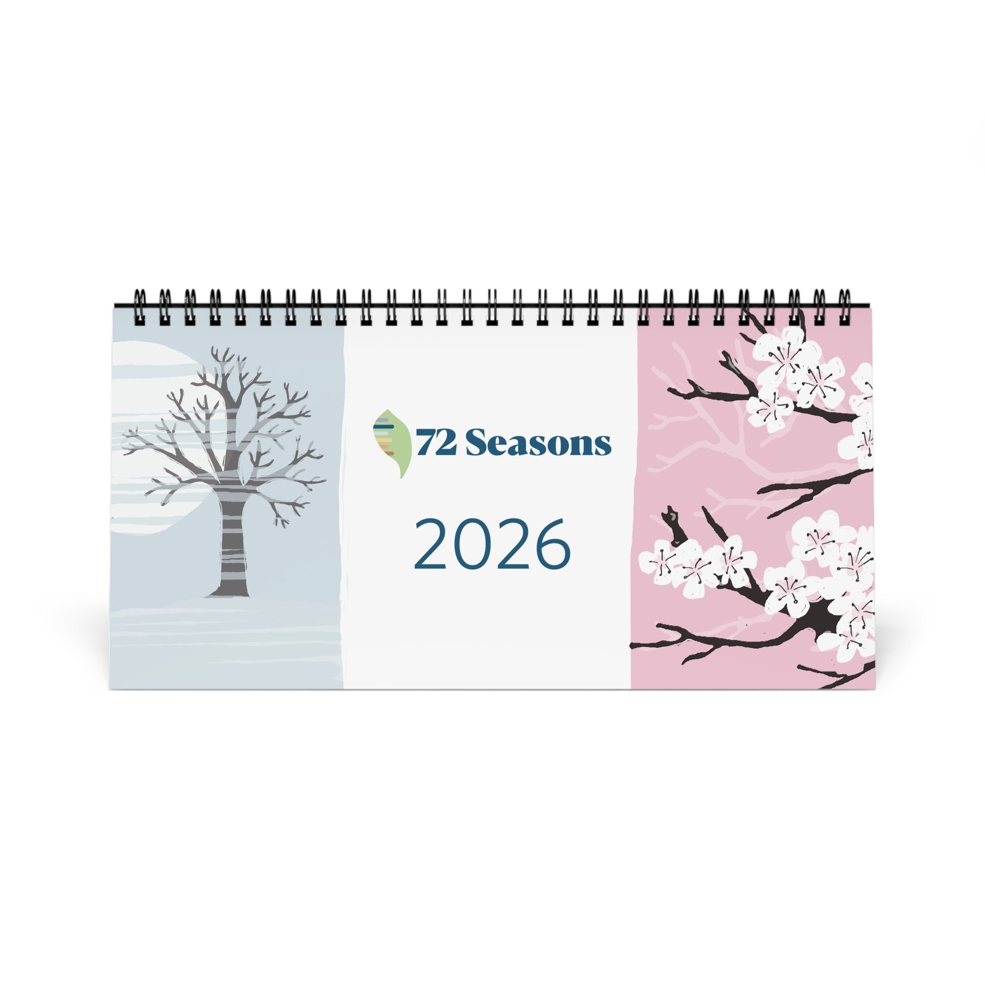 Cover of 72 Seasons 2026 desk calendar
