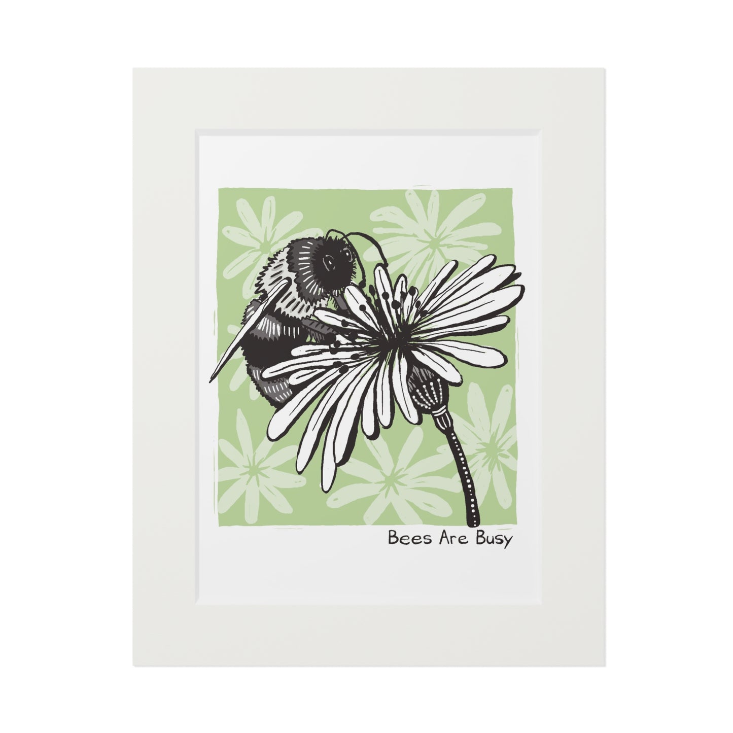 Bees Are Busy Fine Art Print