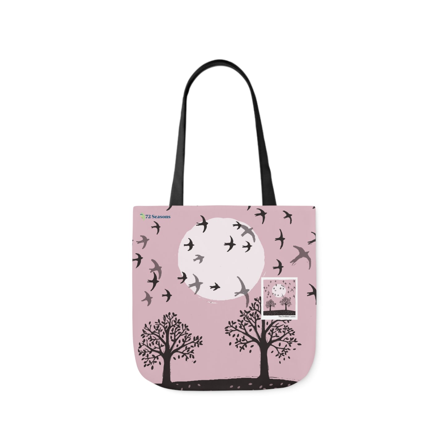 The Swallows Leave Canvas Tote Bag