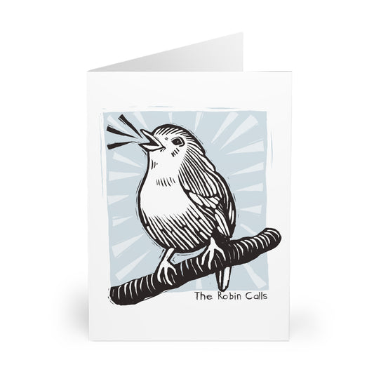 The Robin Calls greeting card (5 pack)